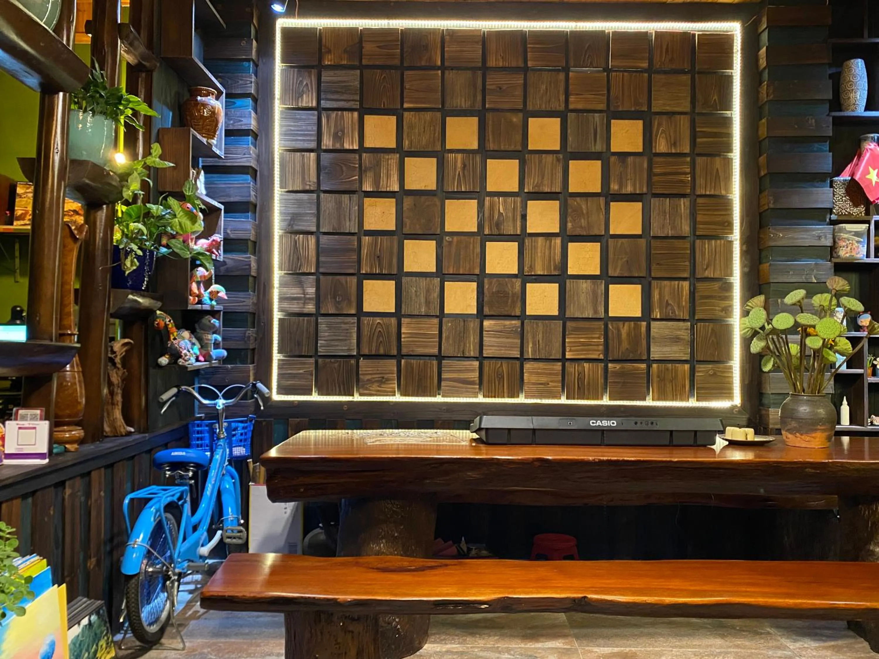 Decorative detail in Botanic Sapa Hotel