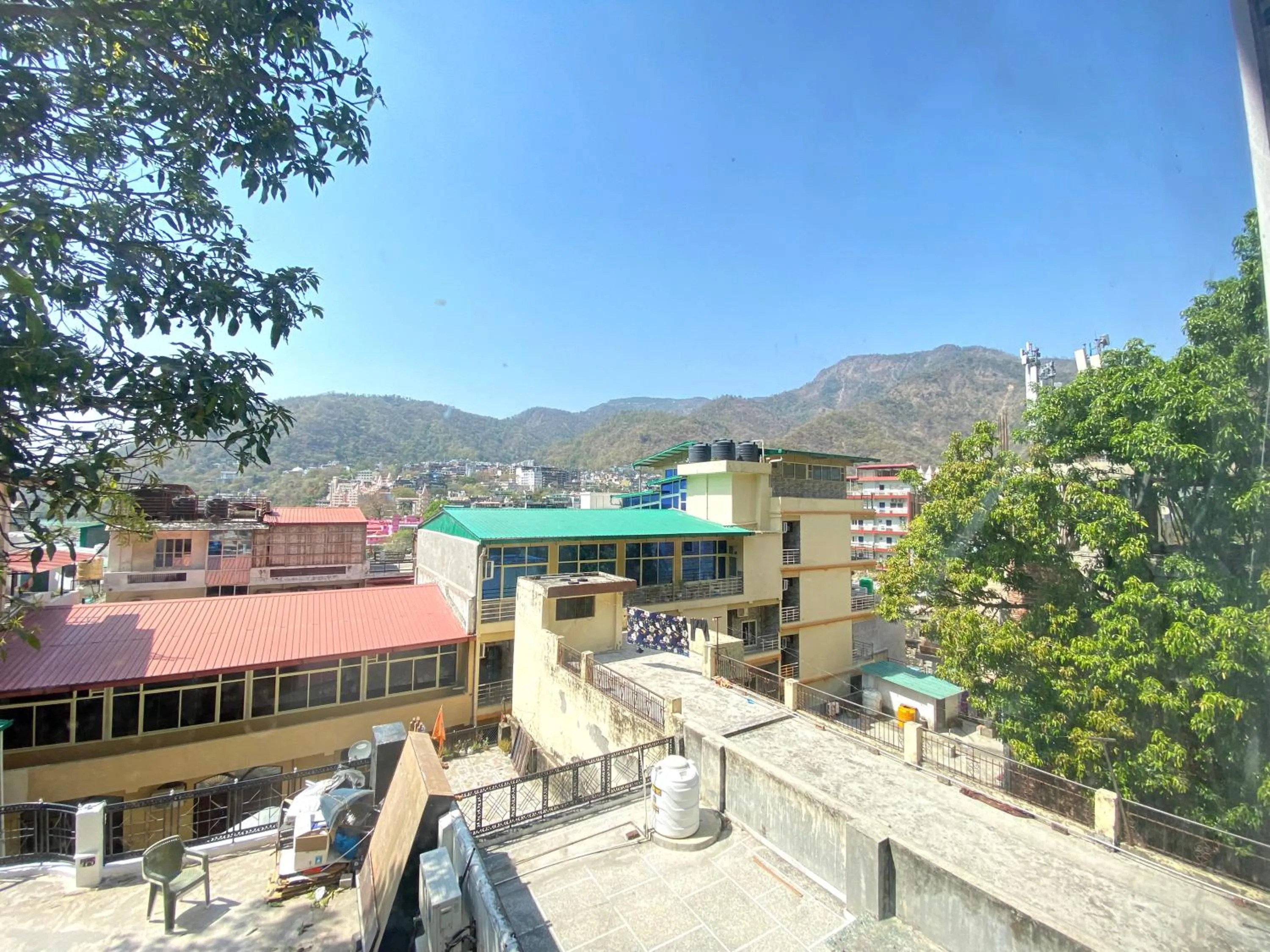 Mountain view in Sonu Guesthouse & Hostel, Rishikesh