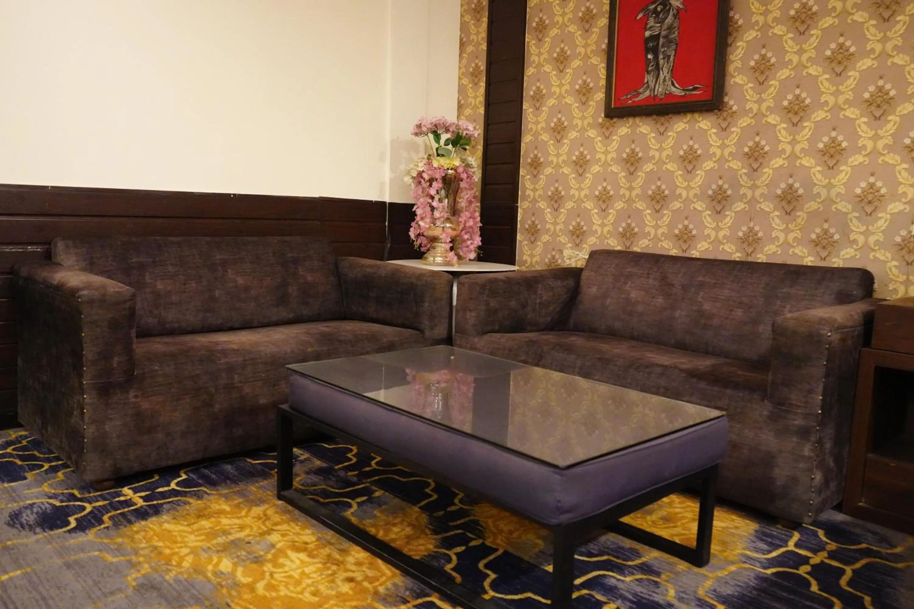 Seating area in Spree Hotel Meerut