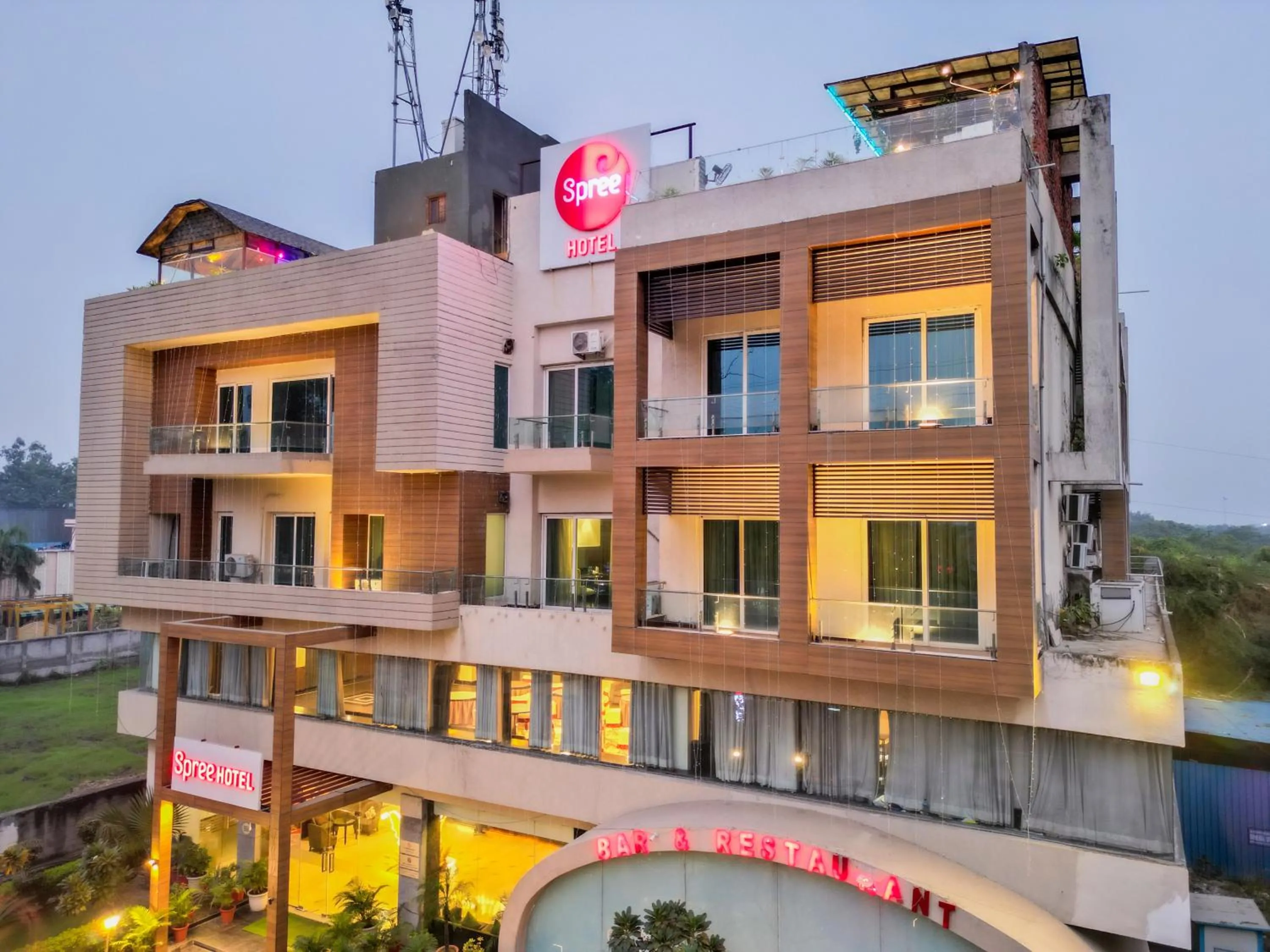 Property building in Spree Hotel Meerut