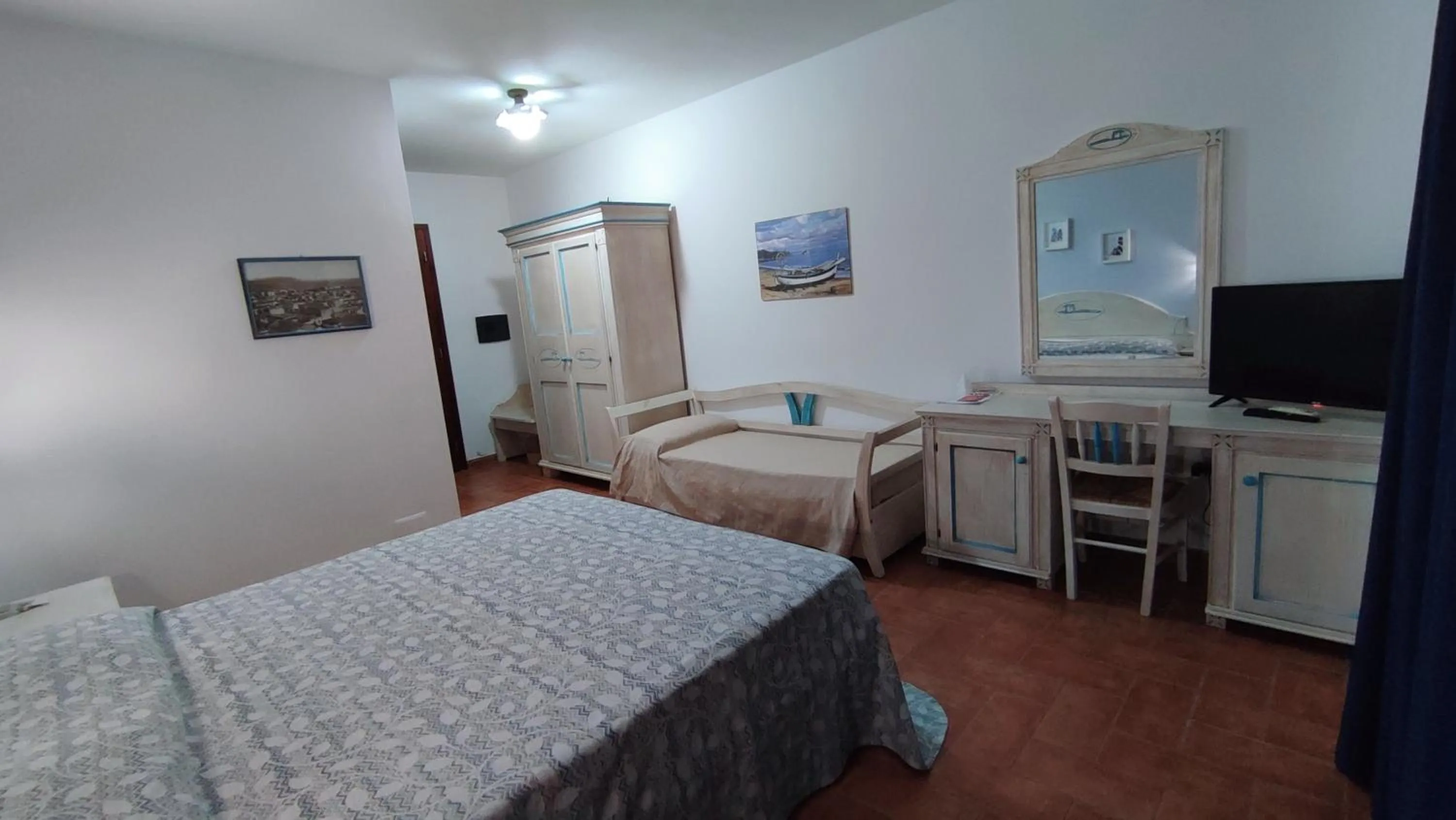 Bed in Hotel le Sabbie