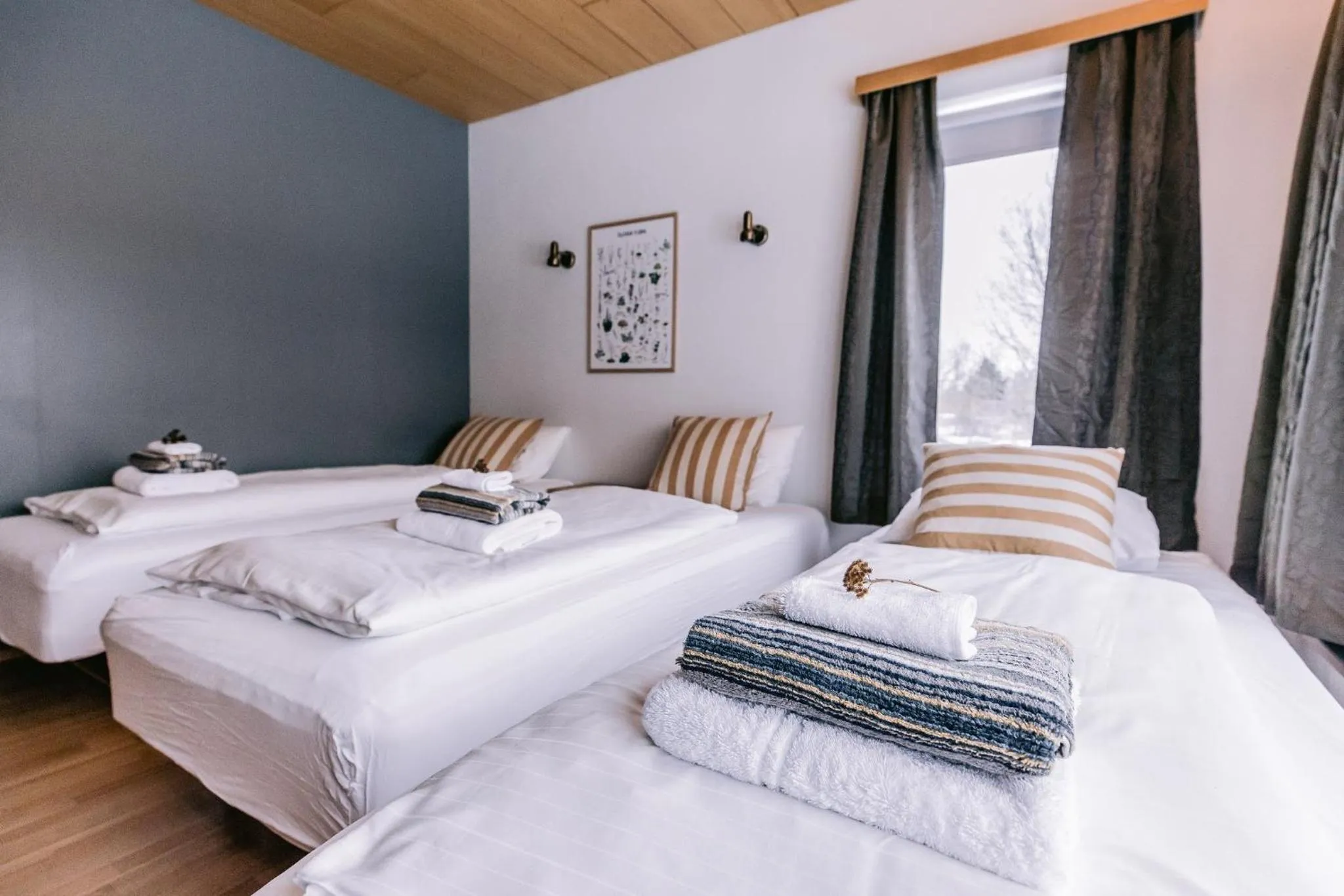 Bedroom, Bed in Eldá apartments