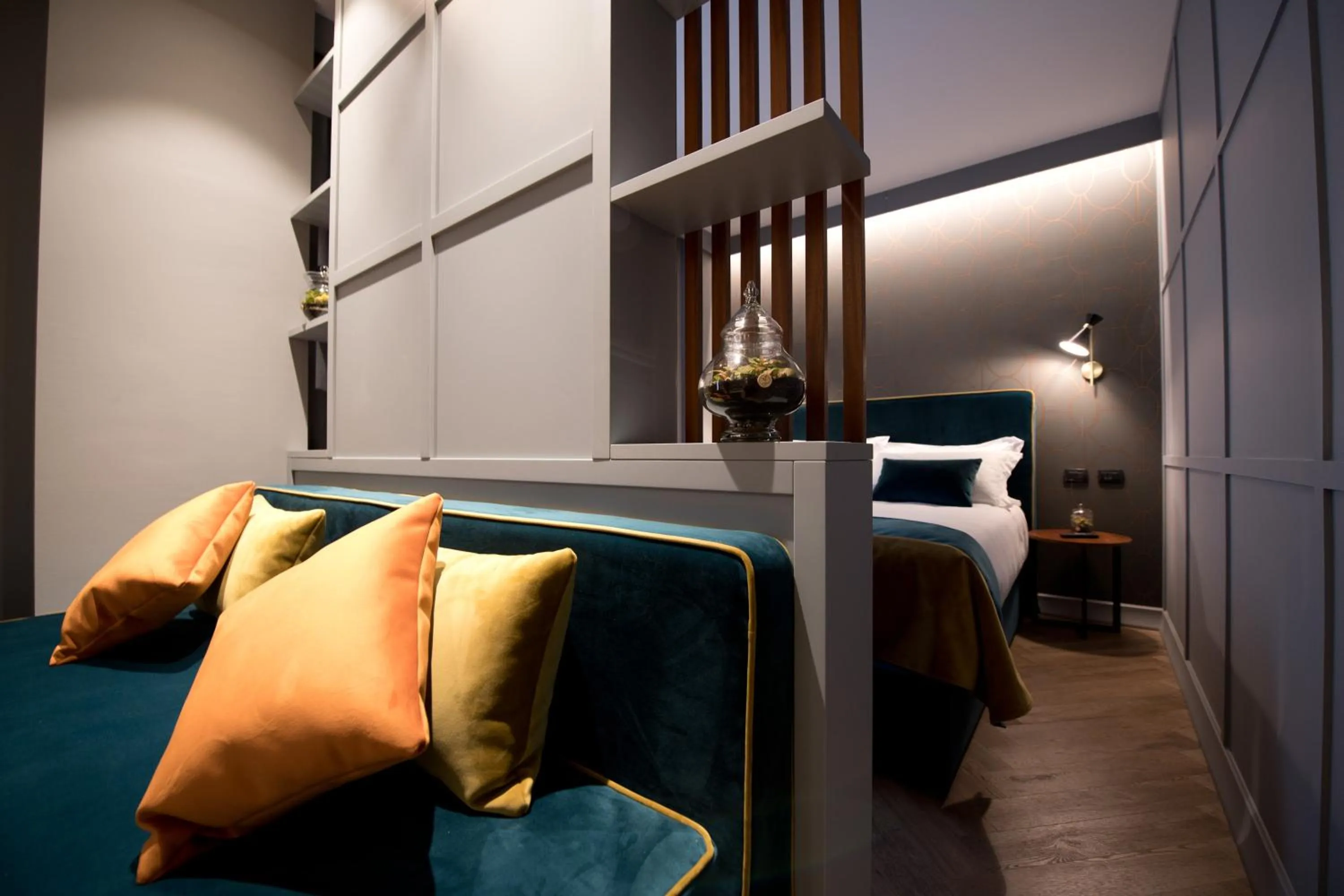 Bed in Duomo Hotel & Apartments