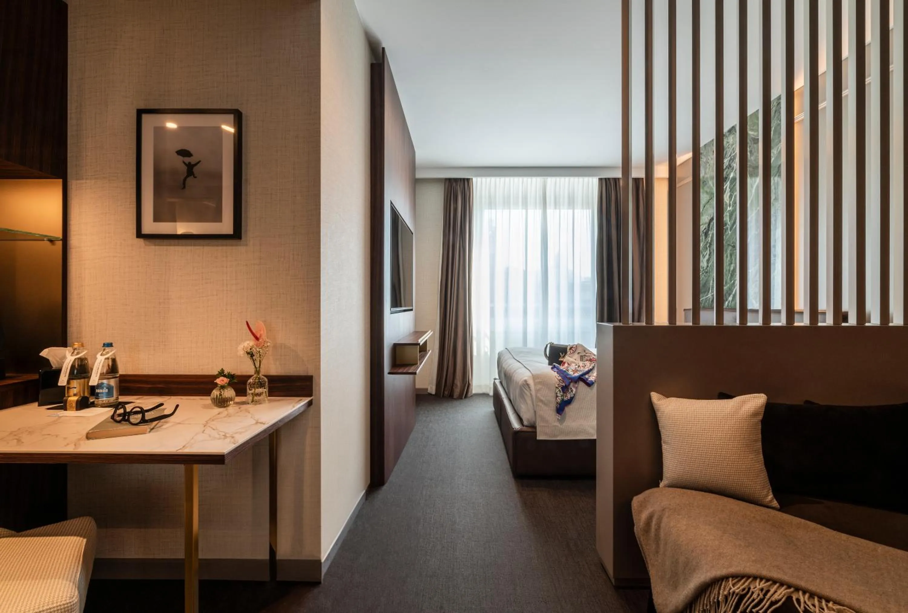 Bed in Duomo Hotel & Apartments