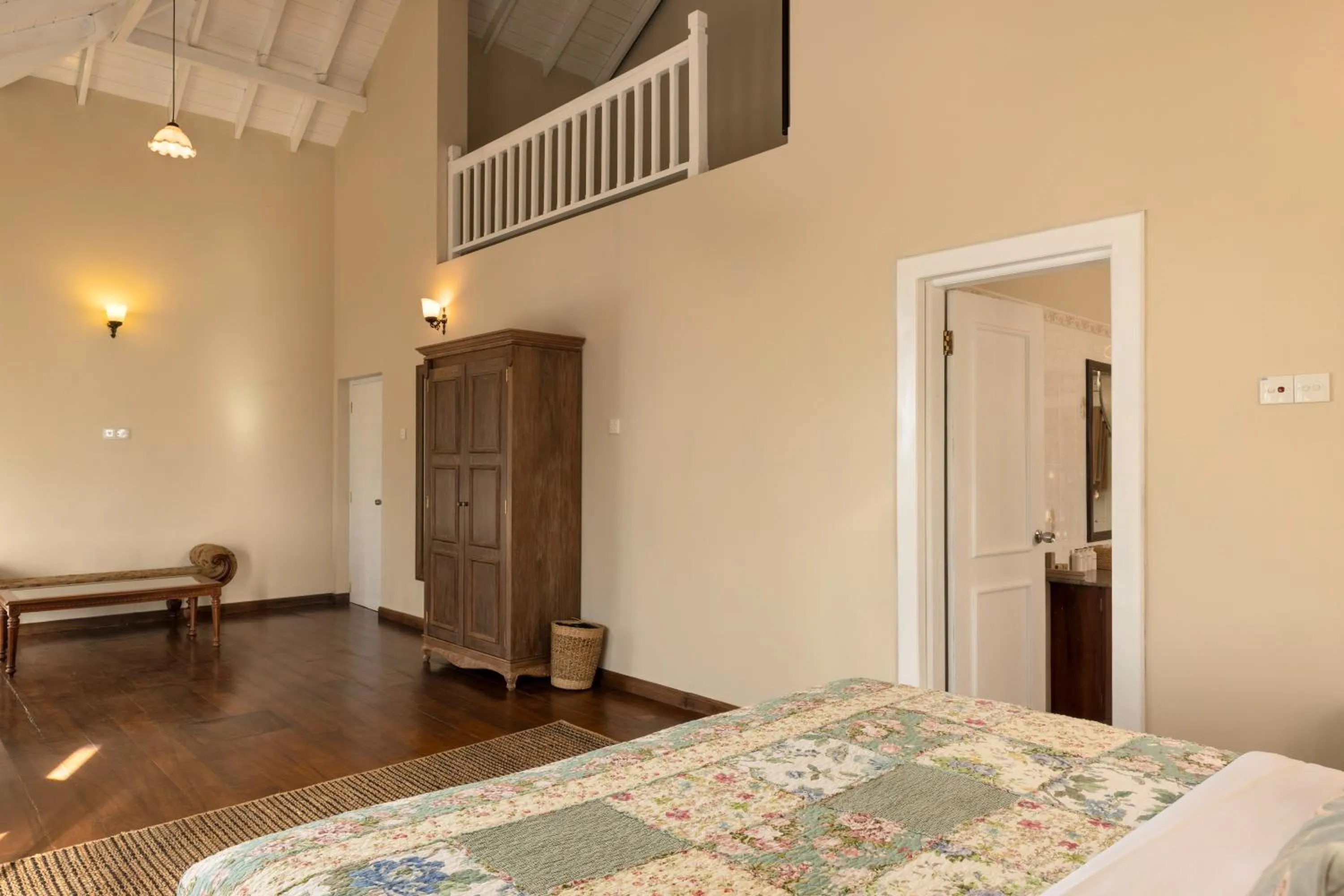 Bedroom, Bed in Grand Bungalow Nuwara Eliya by Seven Angels