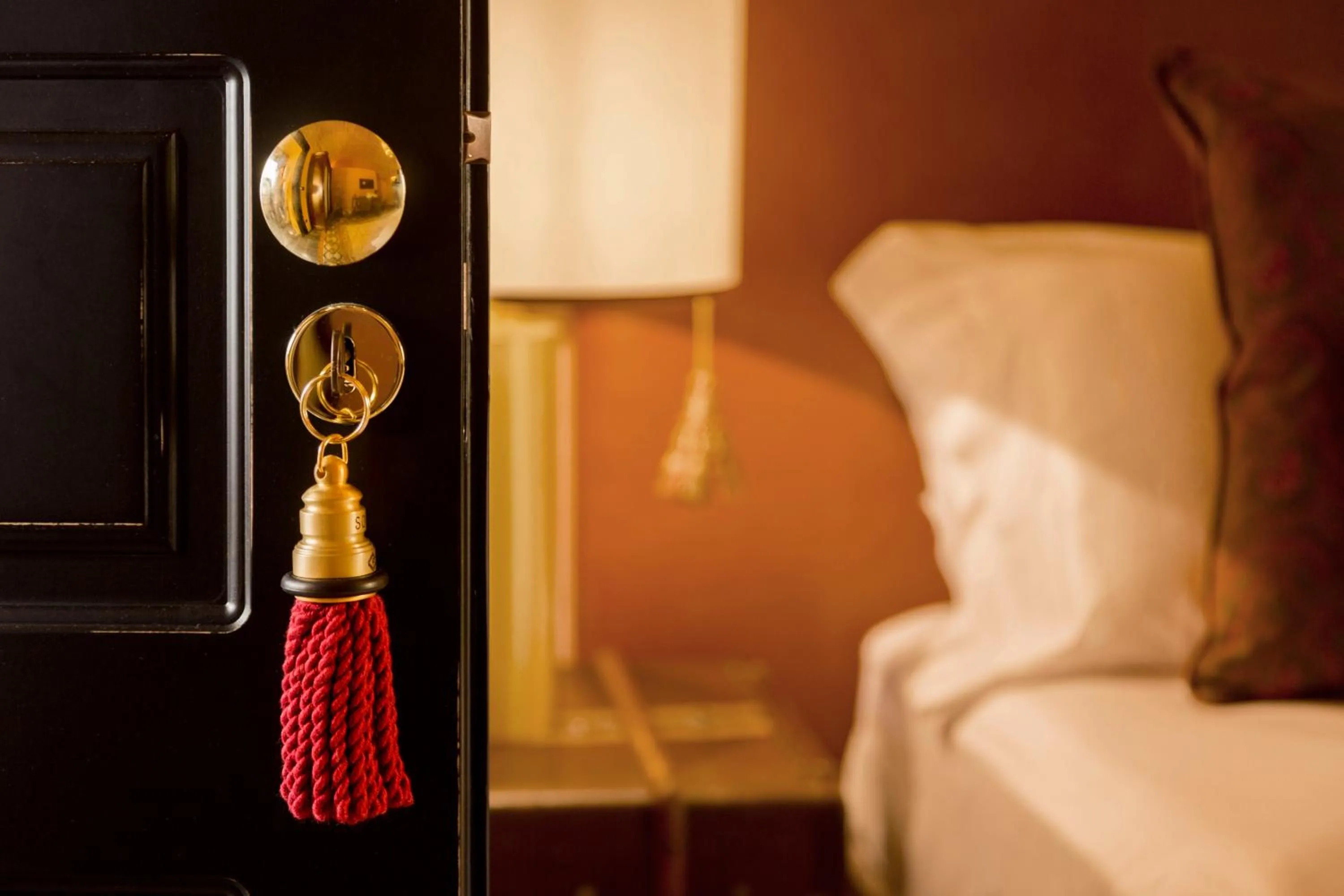 Decorative detail, Bed in Palazzo Presta