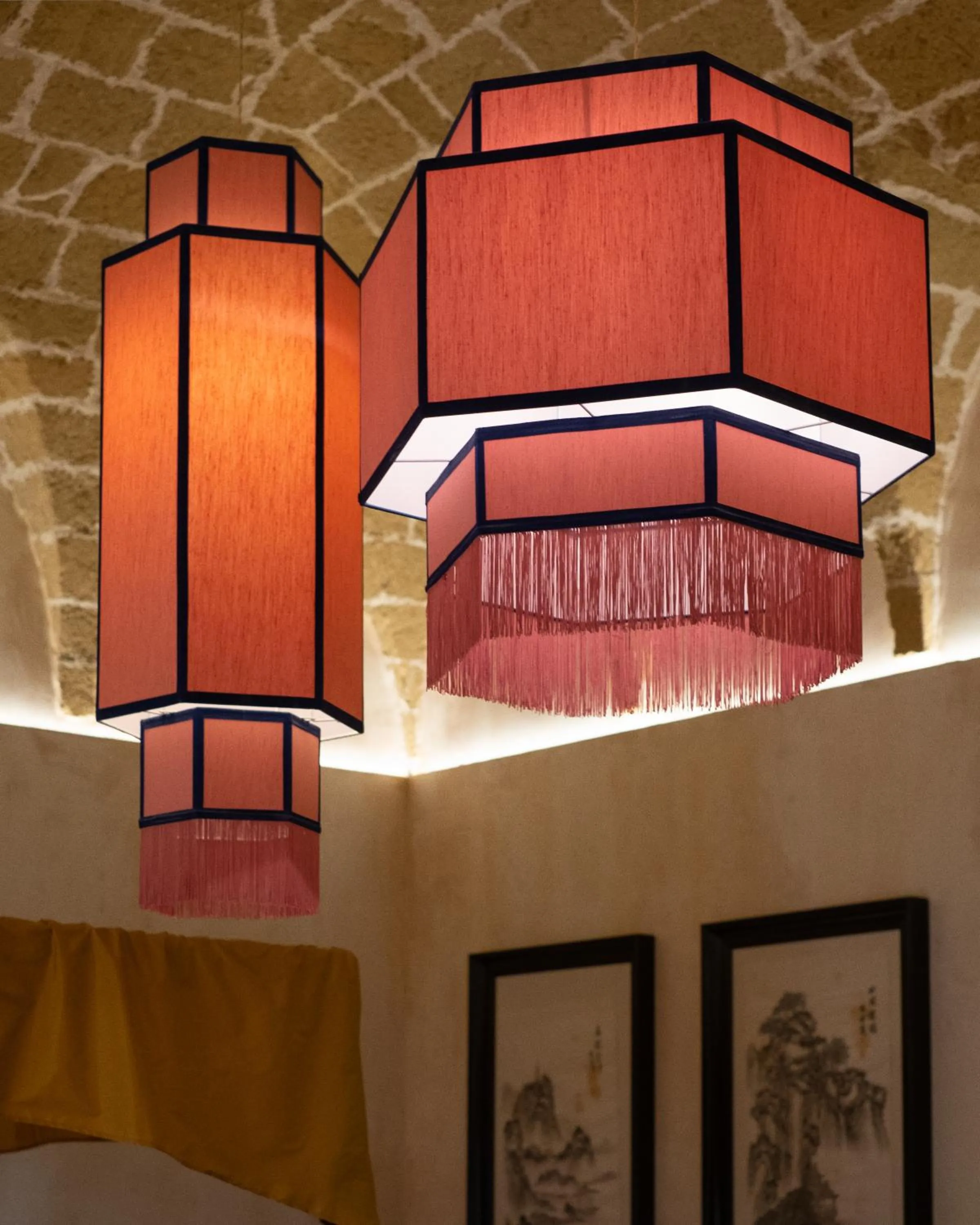 Decorative detail in Palazzo Presta