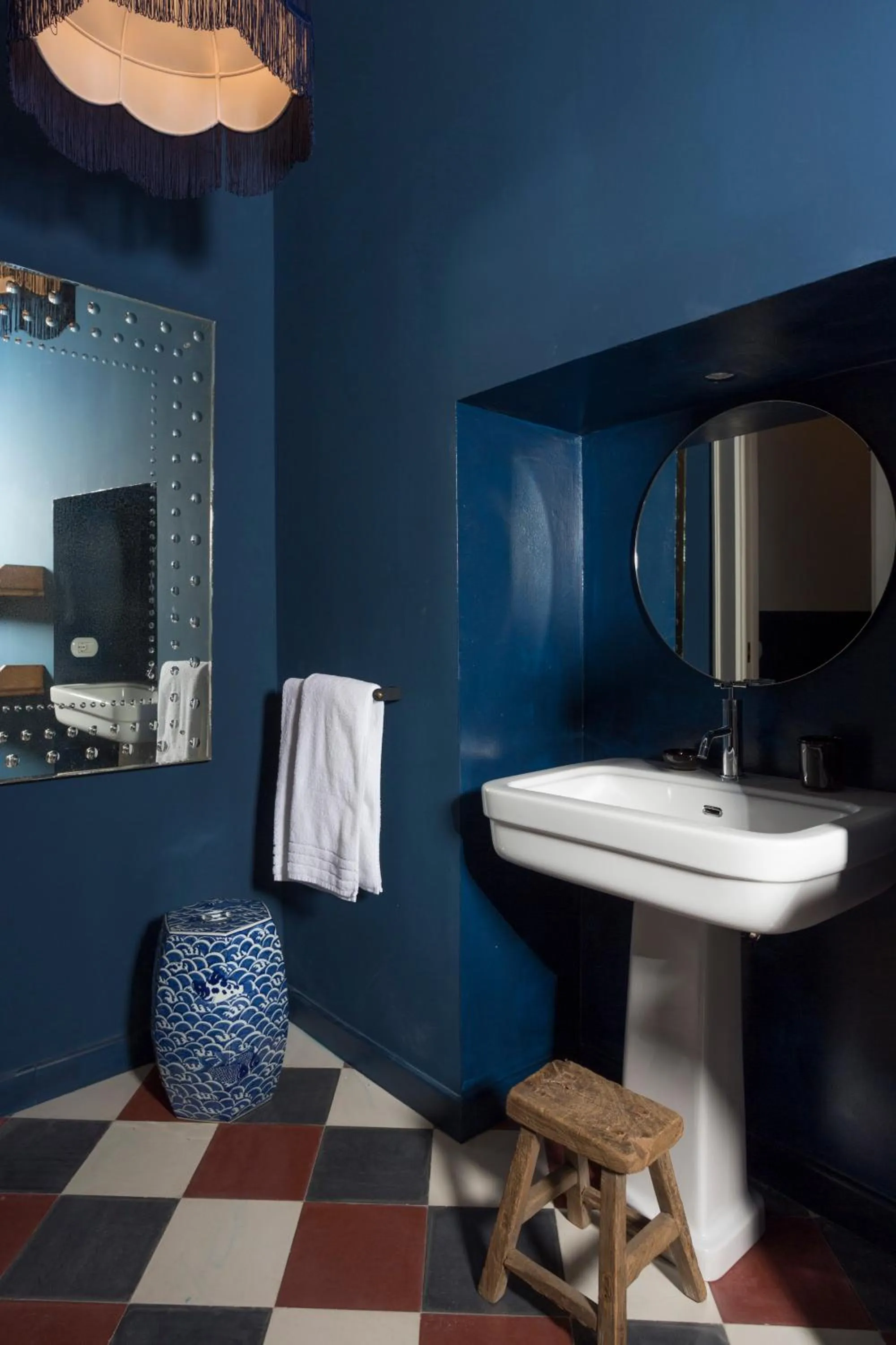 Bathroom in Palazzo Presta