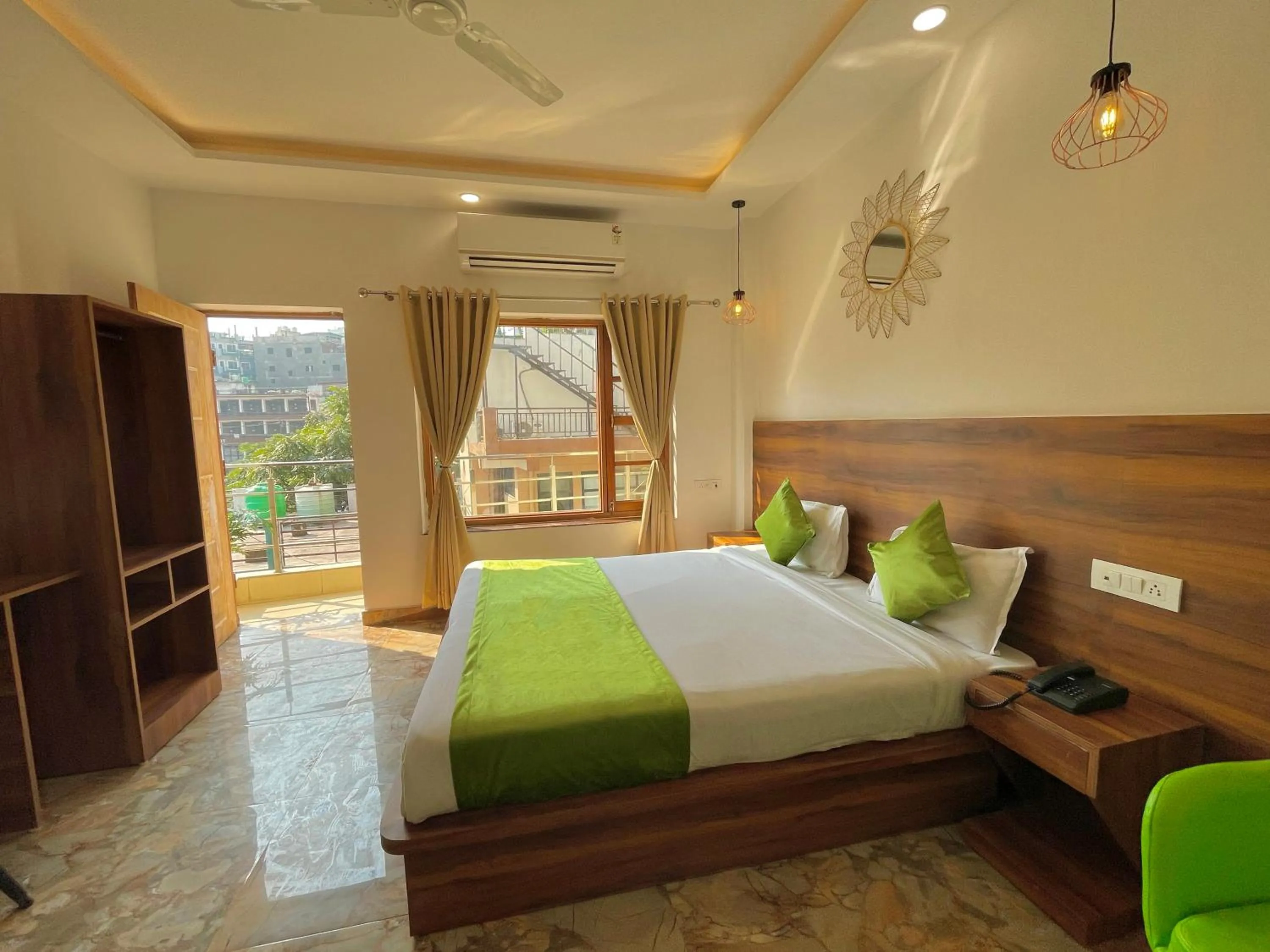 Bed in Wanna Stay Rishikesh