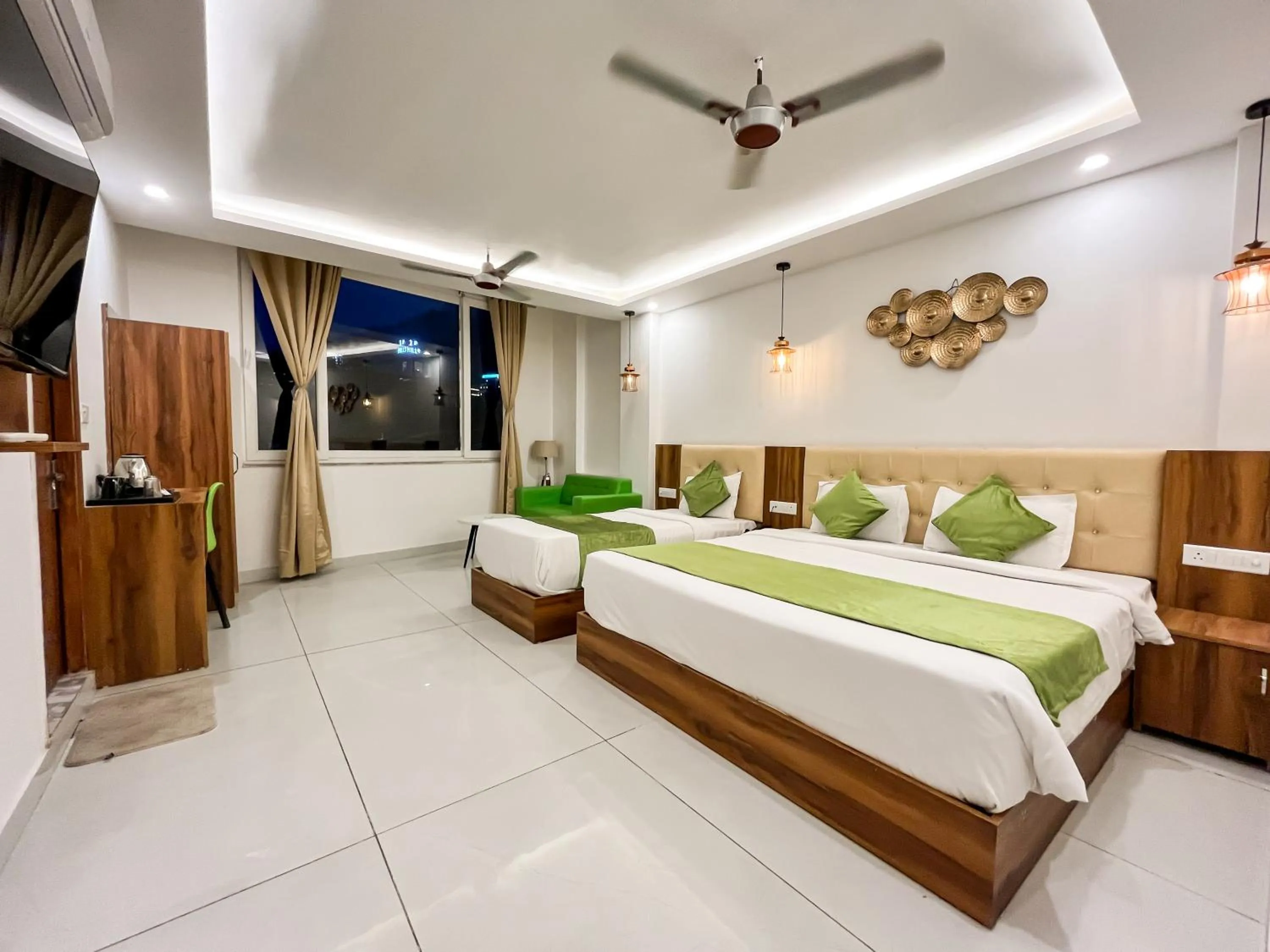 Bed in Wanna Stay Rishikesh