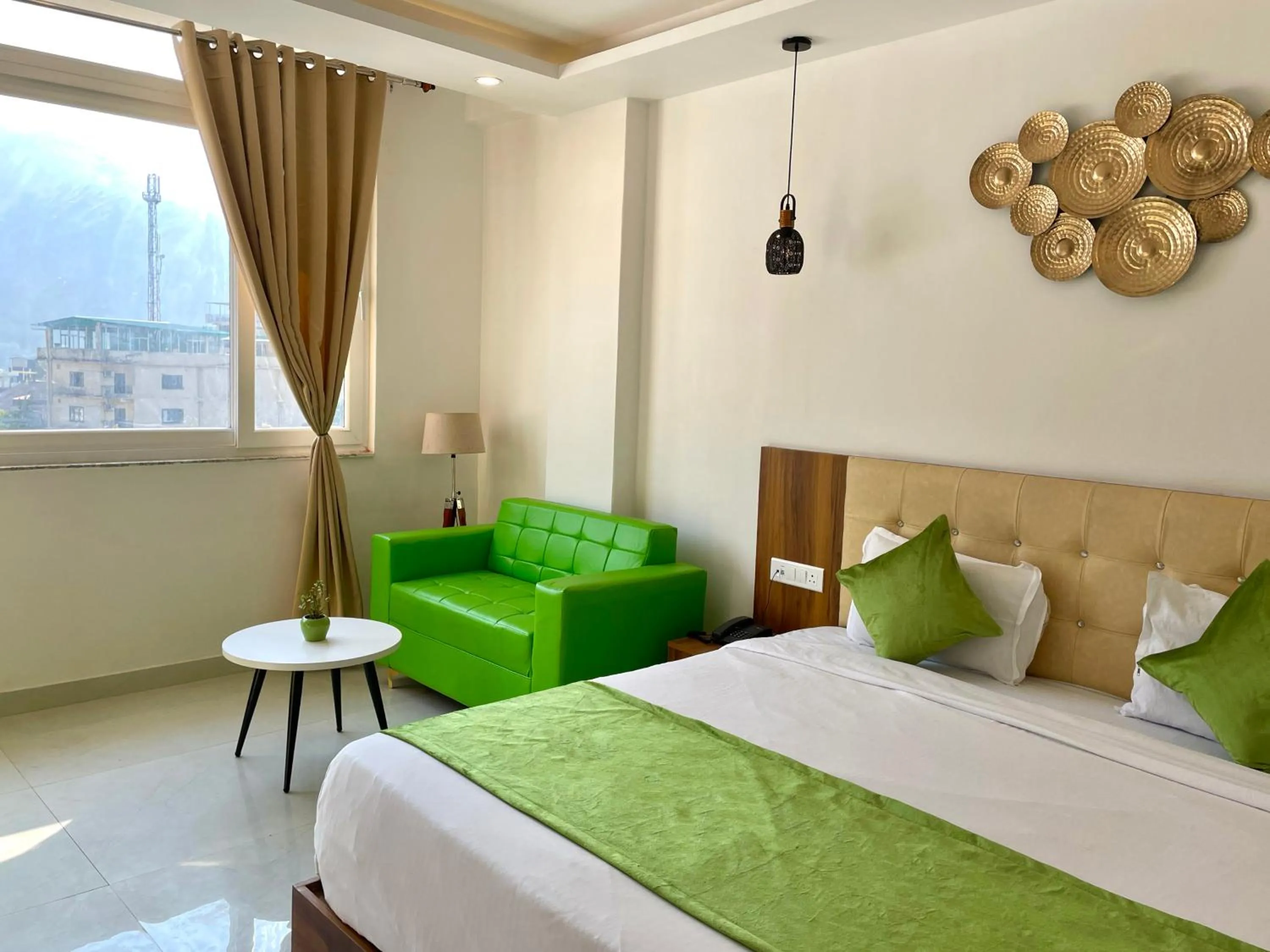 Bed in Wanna Stay Rishikesh