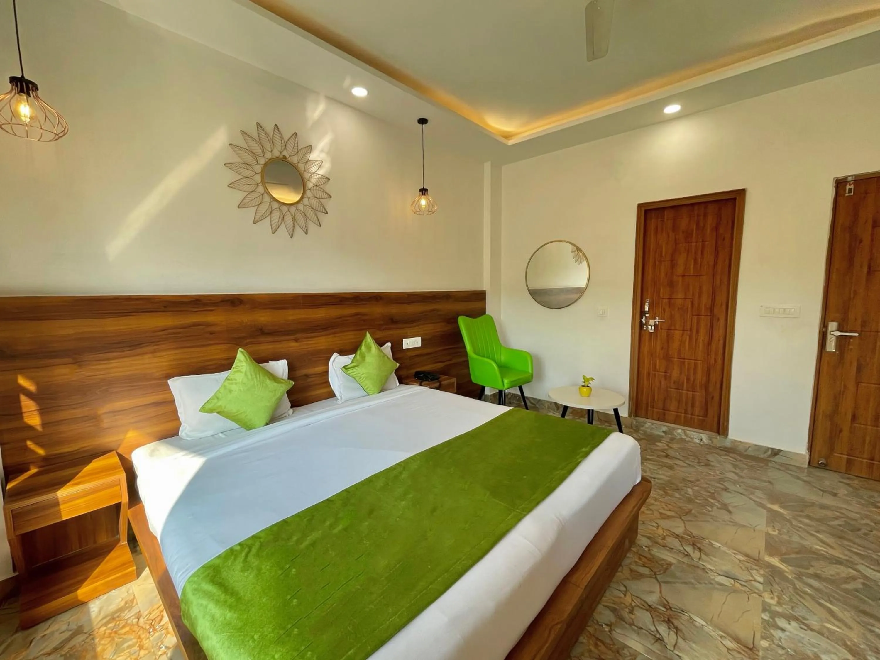 Bed in Wanna Stay Rishikesh