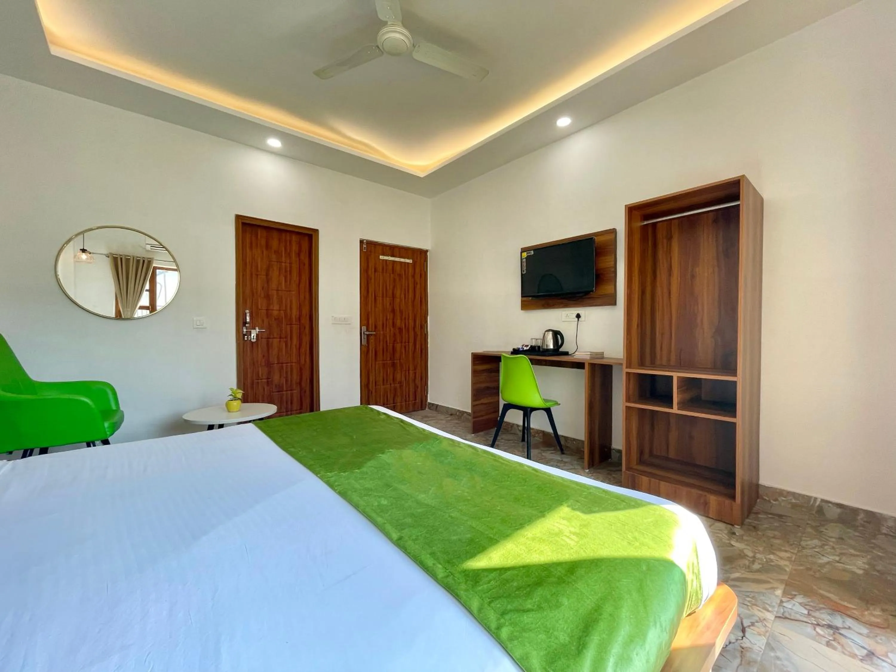 Bed in Wanna Stay Rishikesh