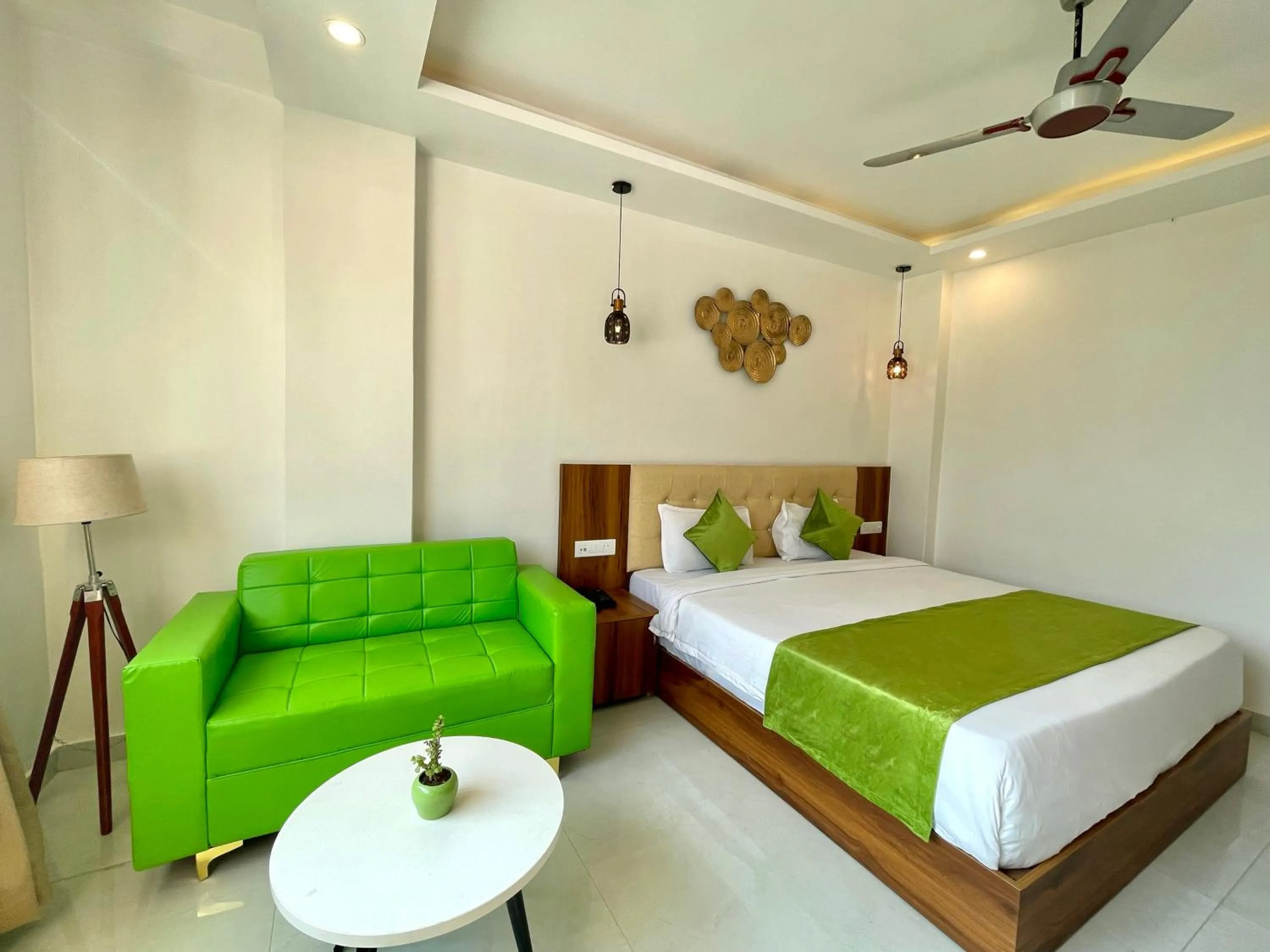Bed in Wanna Stay Rishikesh