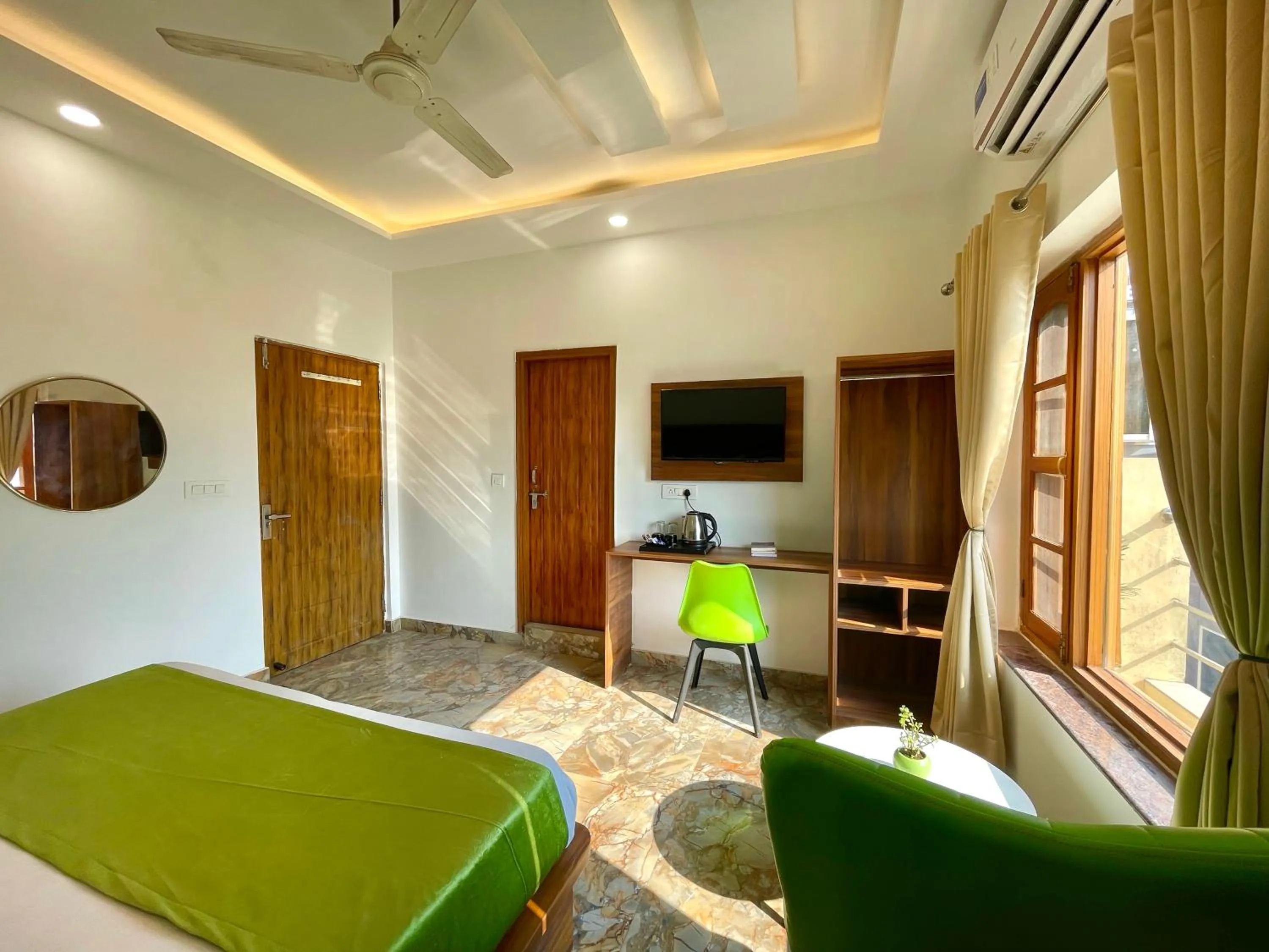 Bed in Wanna Stay Rishikesh