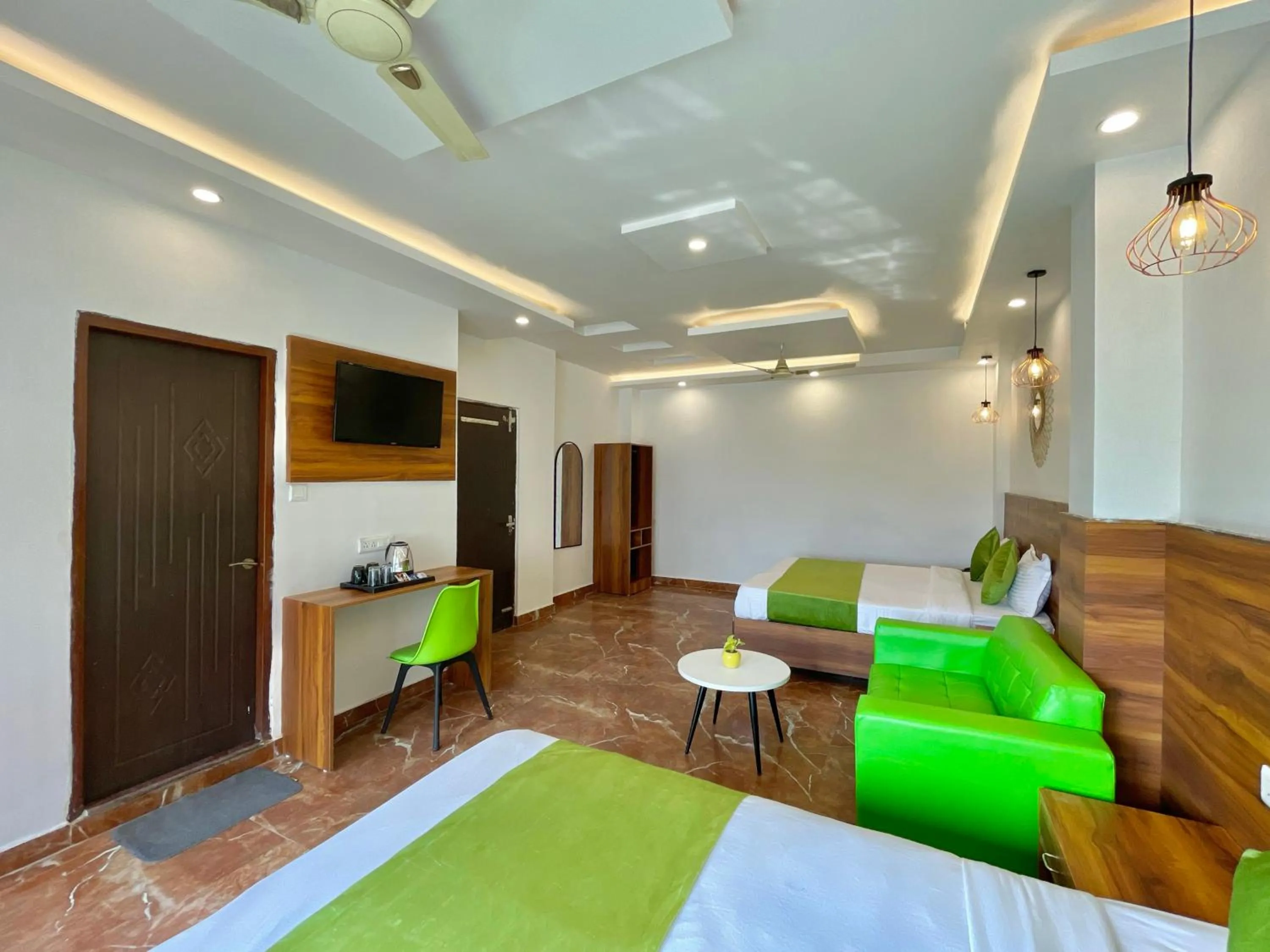 Bed in Wanna Stay Rishikesh