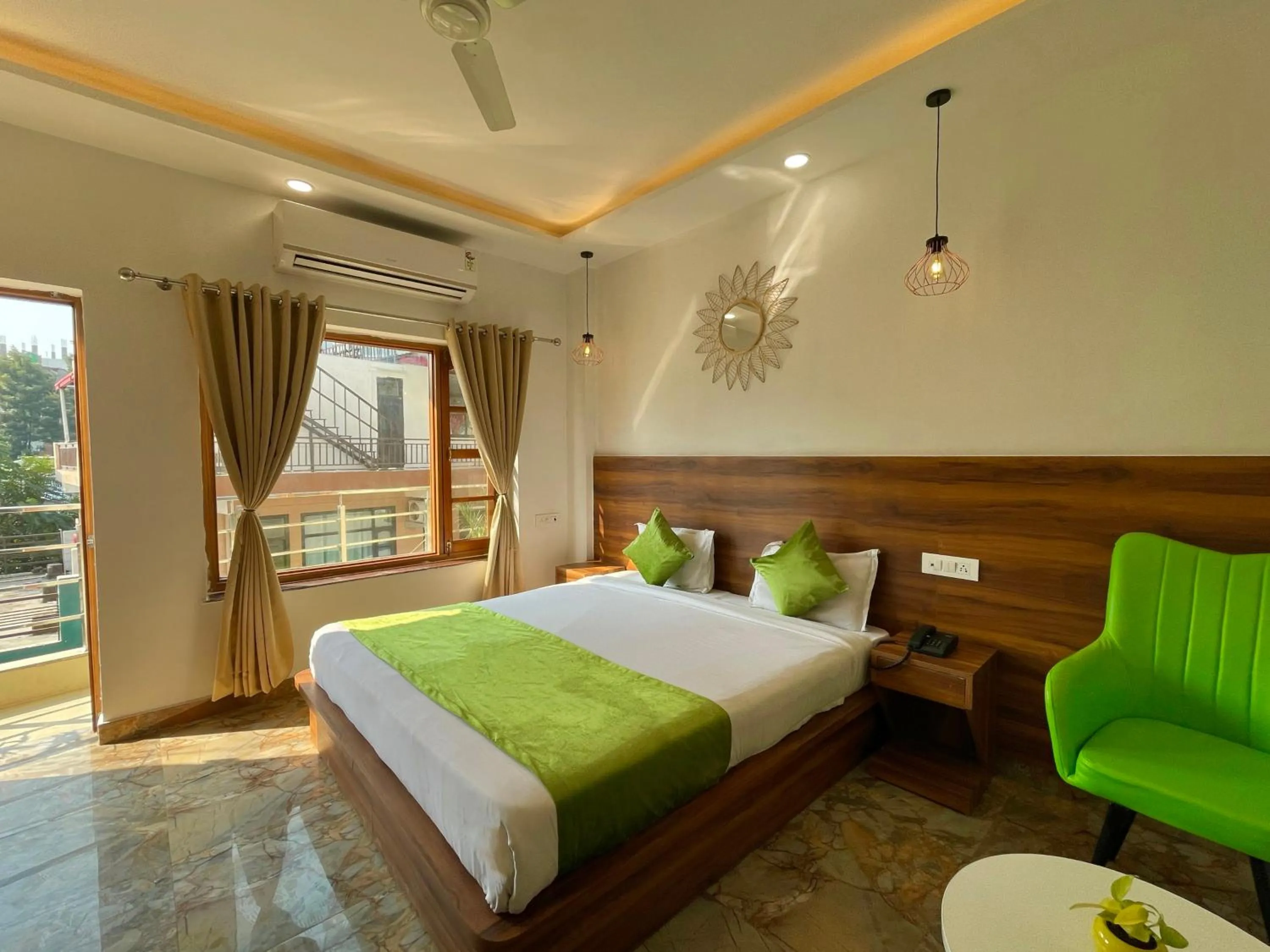 Bed in Wanna Stay Rishikesh