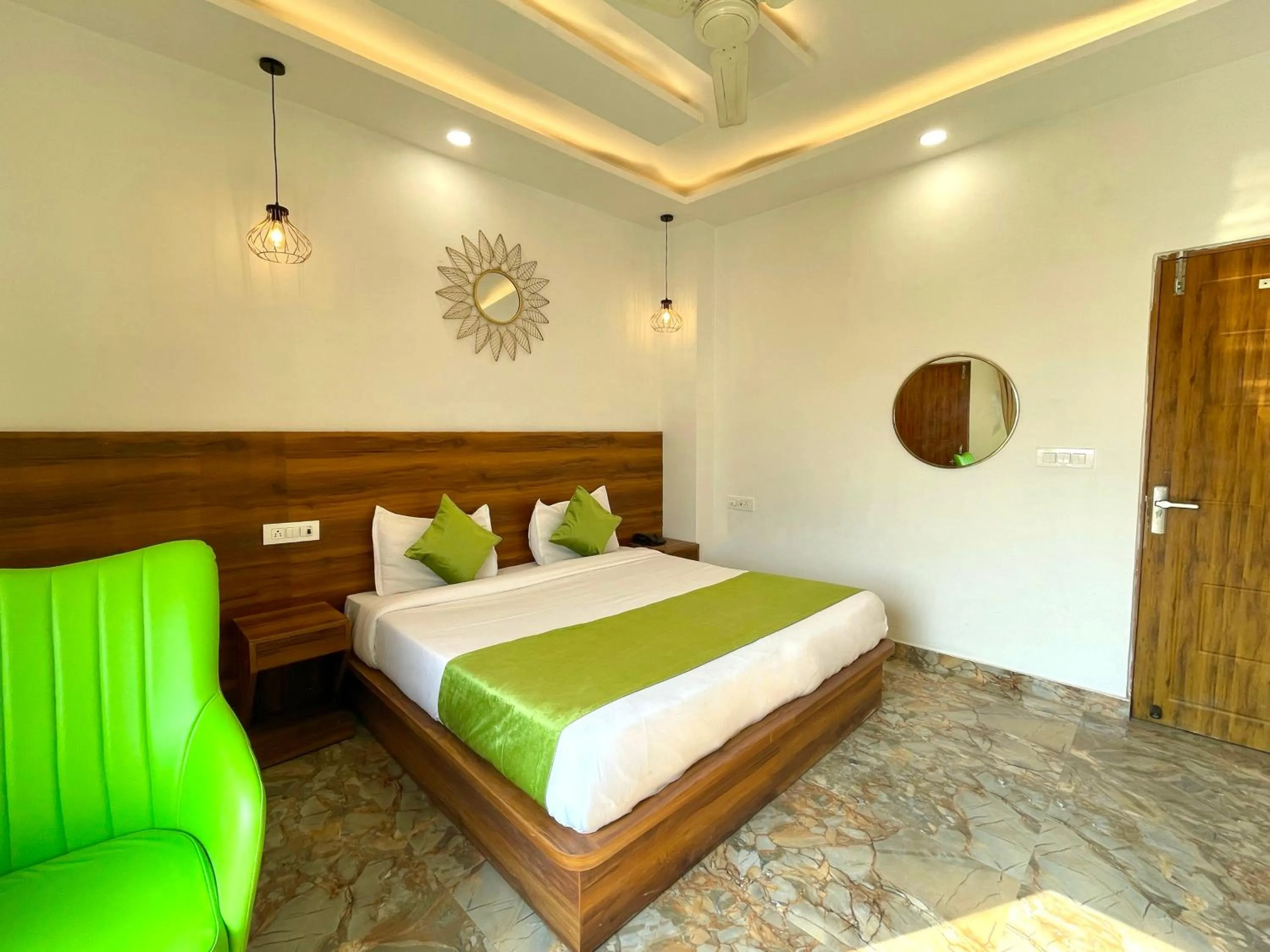 Bed in Wanna Stay Rishikesh