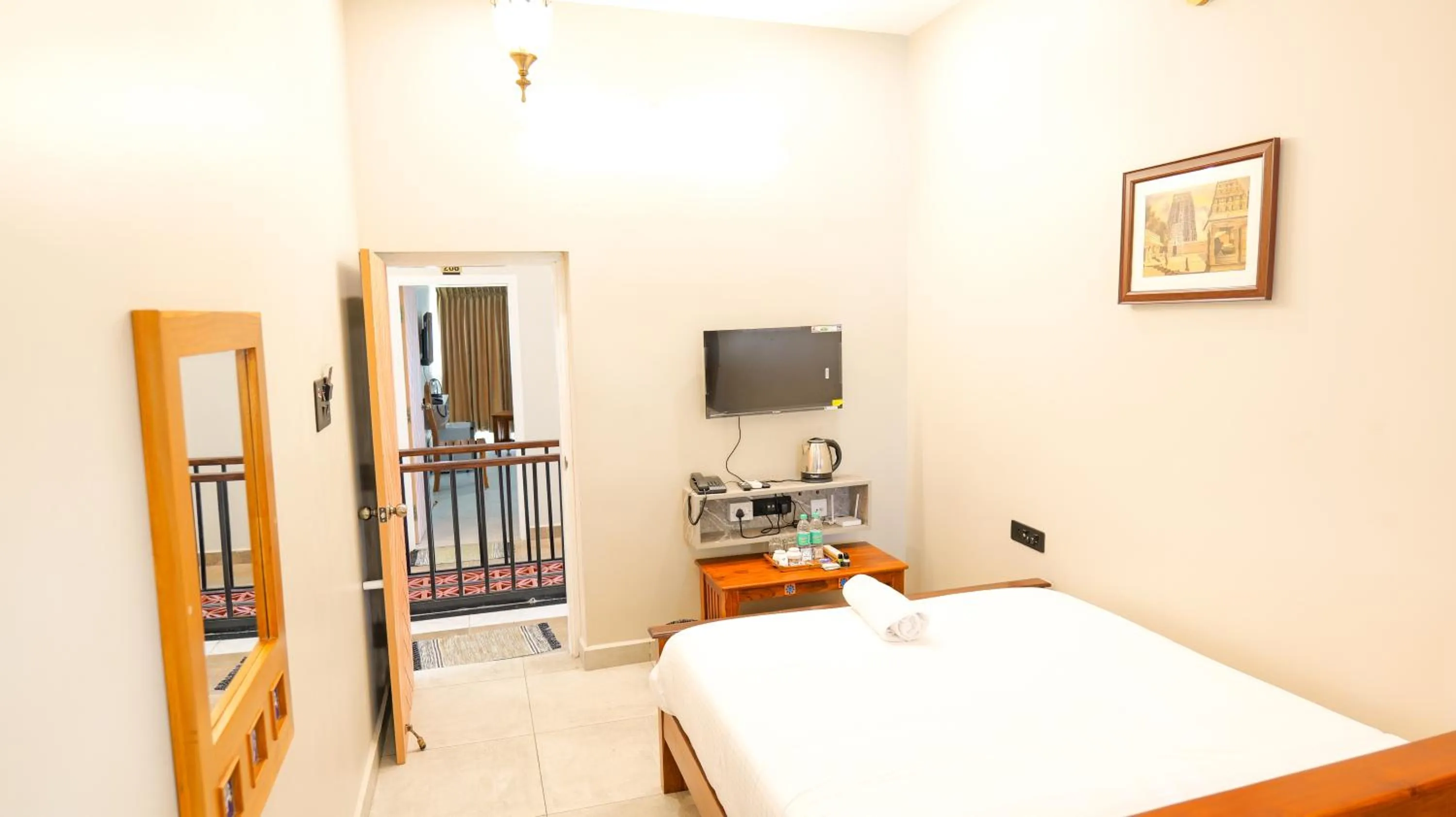 TV and multimedia, Bed in Dwaraka Resorts