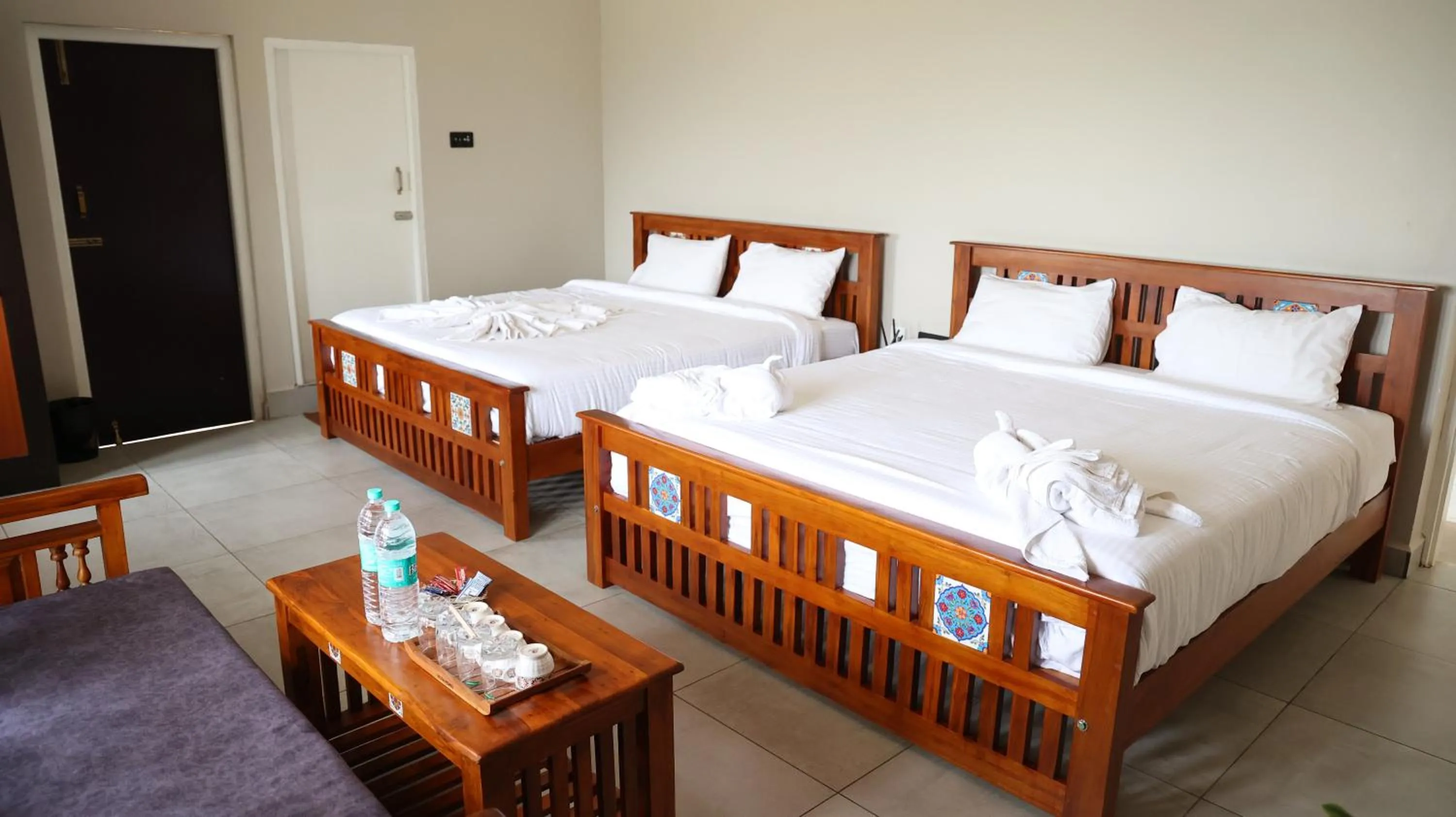 Bed in Dwaraka Resorts