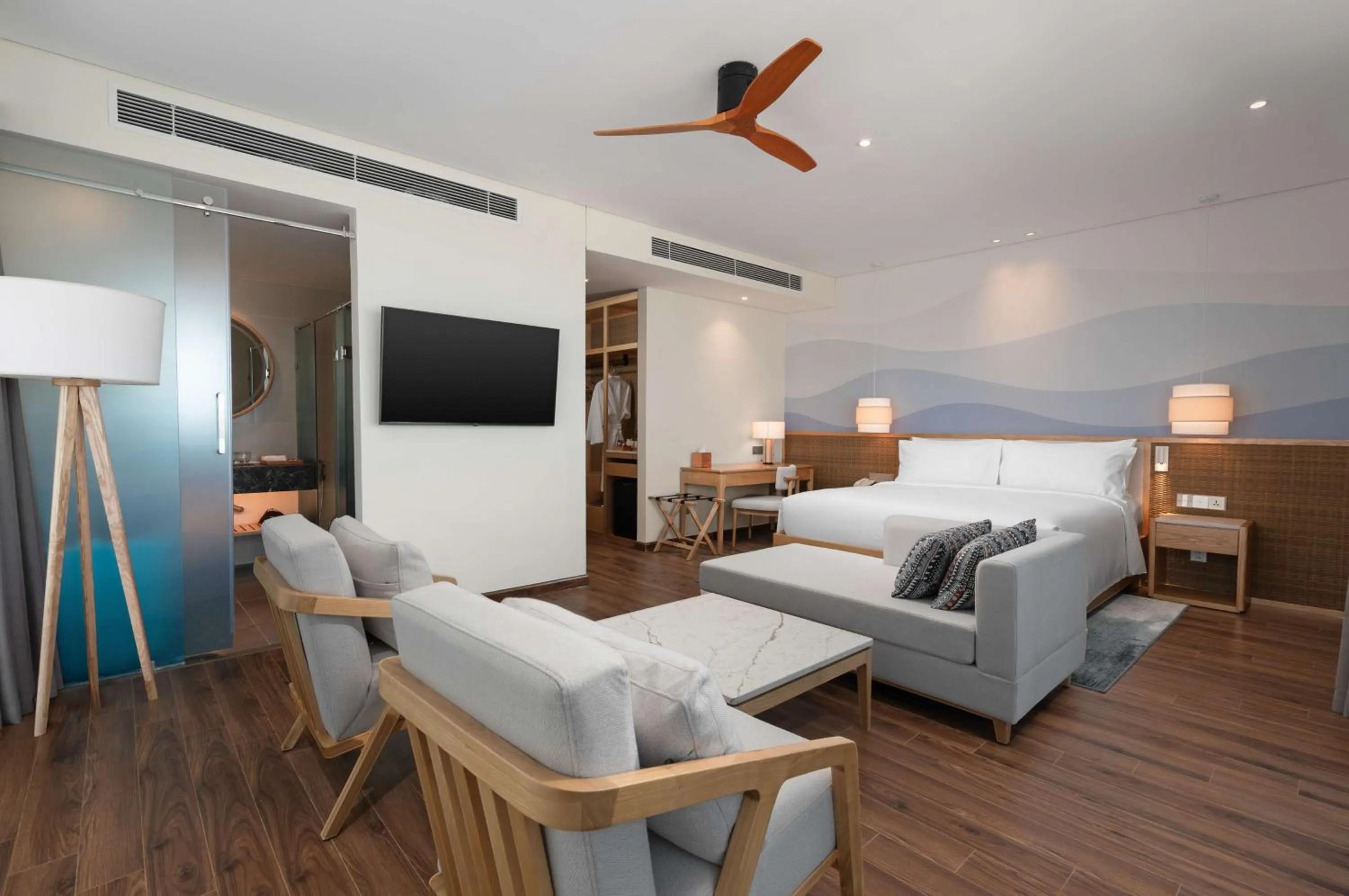 Photo of the whole room, Bed in Radisson Resort Mui Ne