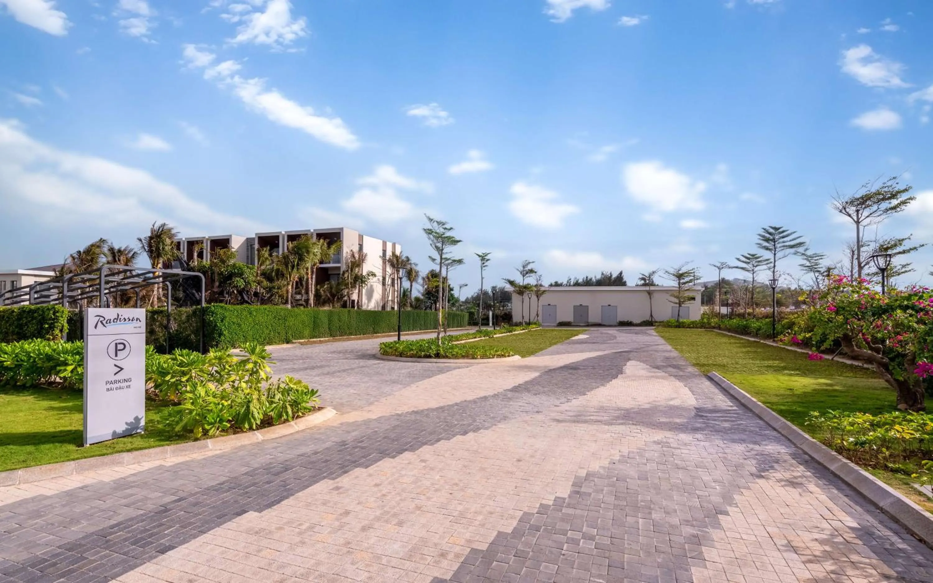 Parking in Radisson Resort Mui Ne