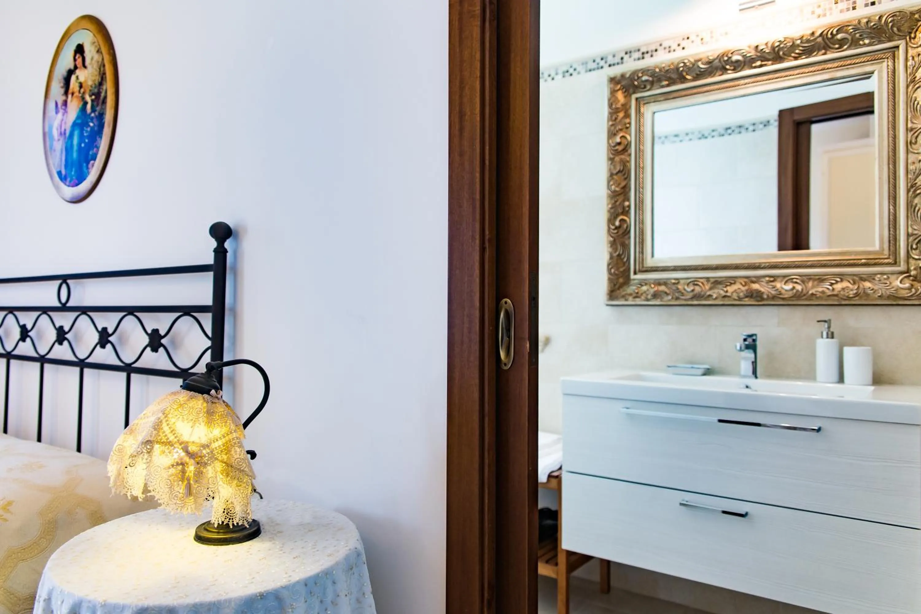 Bed in Villa Narducci