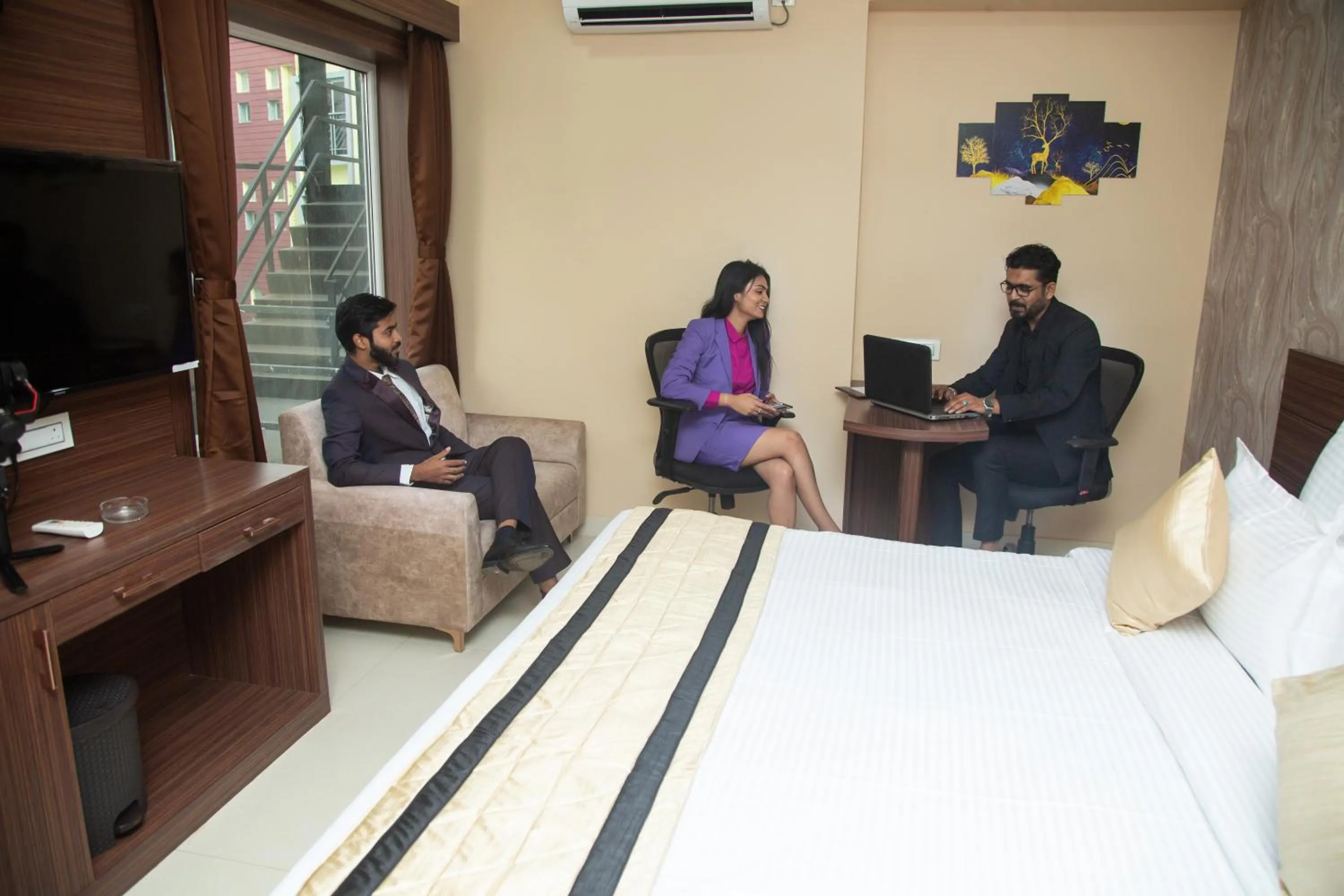 group of guests in Park Eastern Hotel