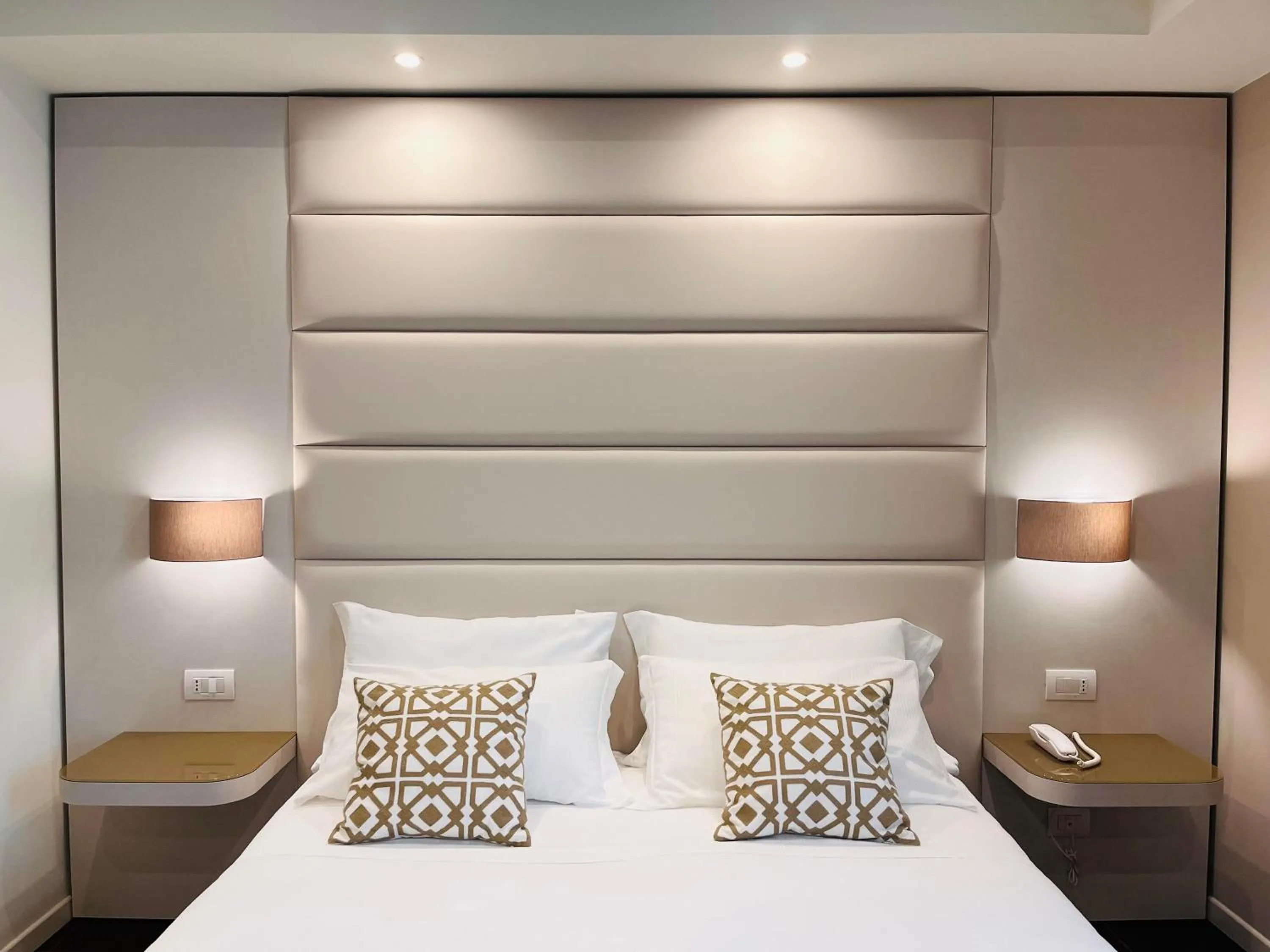 Bed in Bouganville Hill Resort & Wellness Space