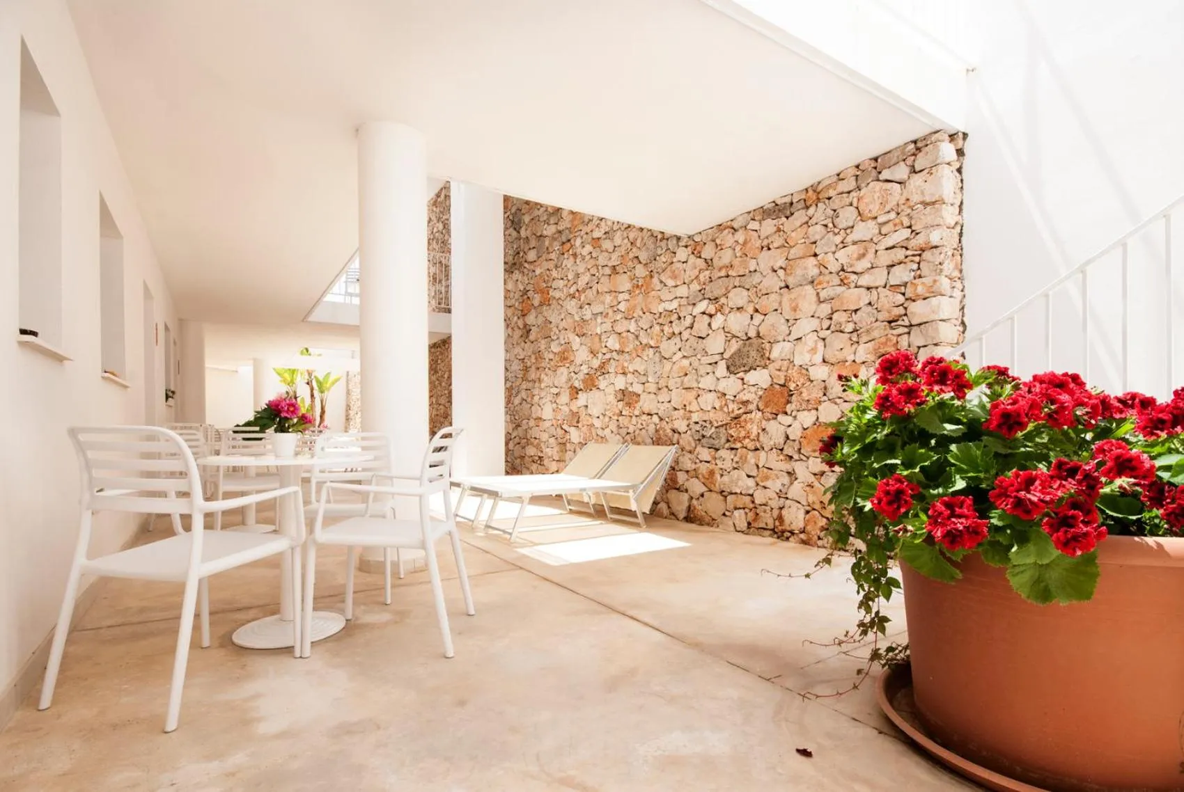 Patio in Hotel Beach Salento