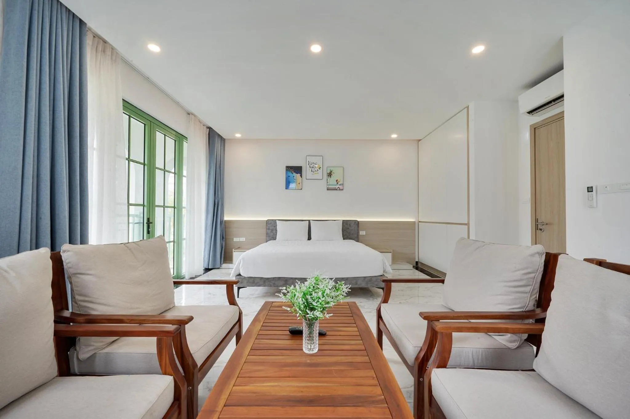 Bedroom in La isla Apartments & Villas - Sea View & Fireworks Phu Quoc