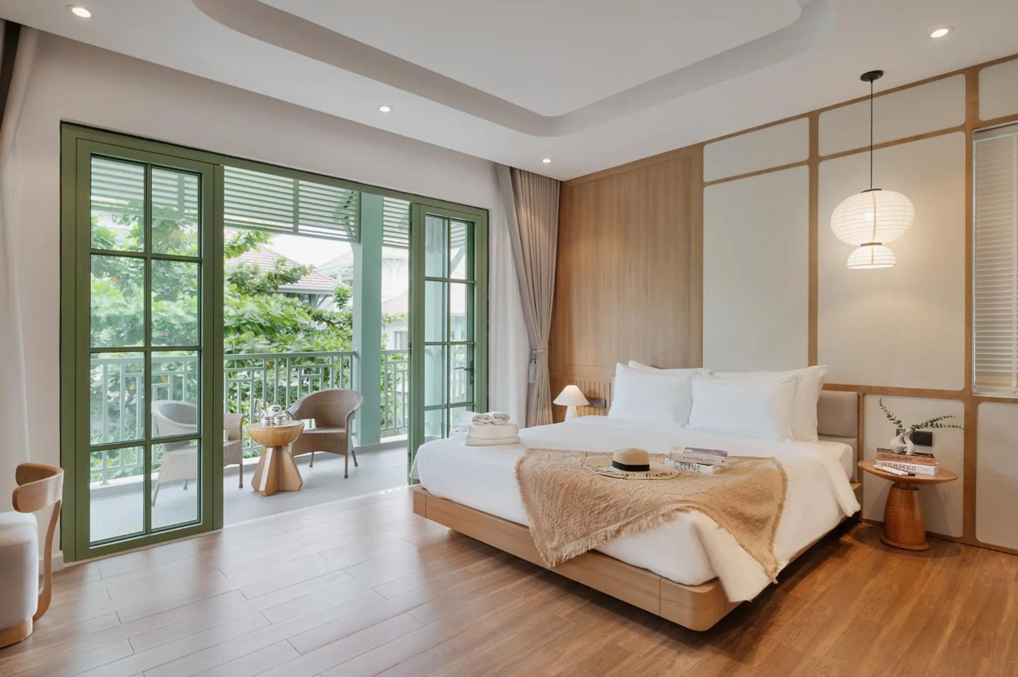 Bed in La isla Apartments & Villas - Sea View & Fireworks Phu Quoc