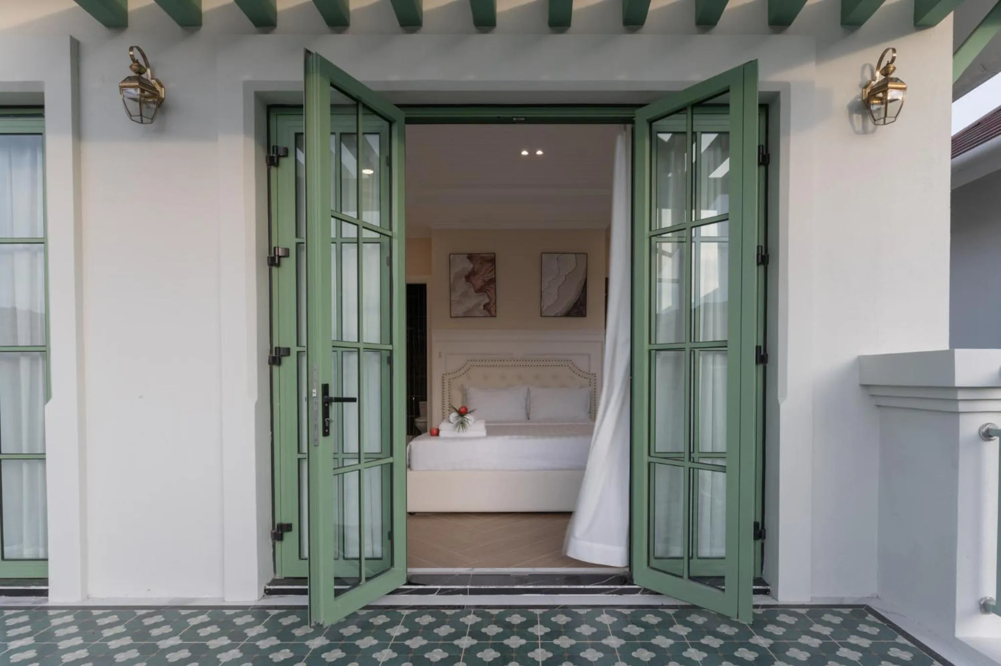 Bedroom in La isla Apartments & Villas - Sea View & Fireworks Phu Quoc