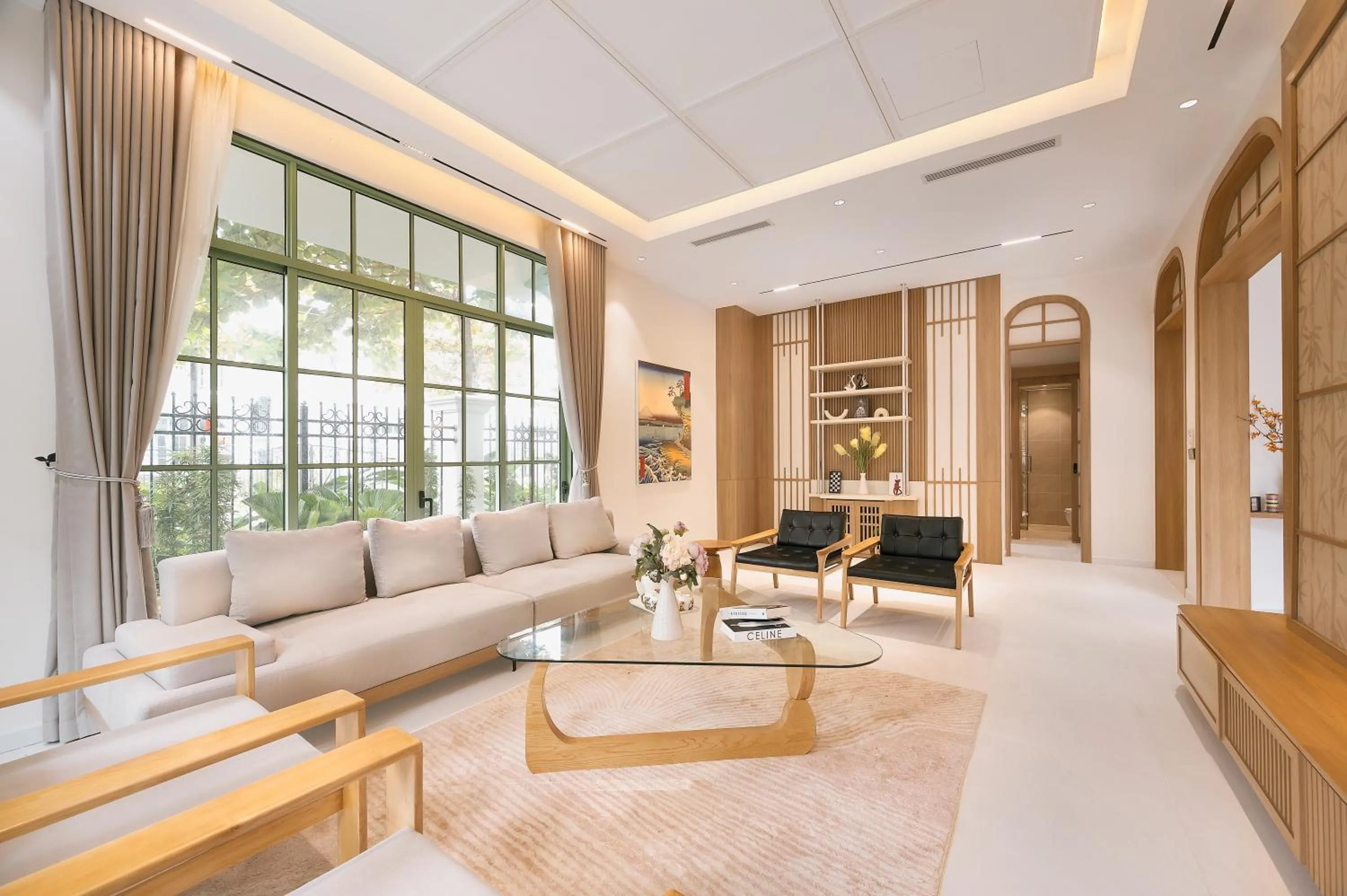 Living room in La isla Apartments & Villas - Sea View & Fireworks Phu Quoc