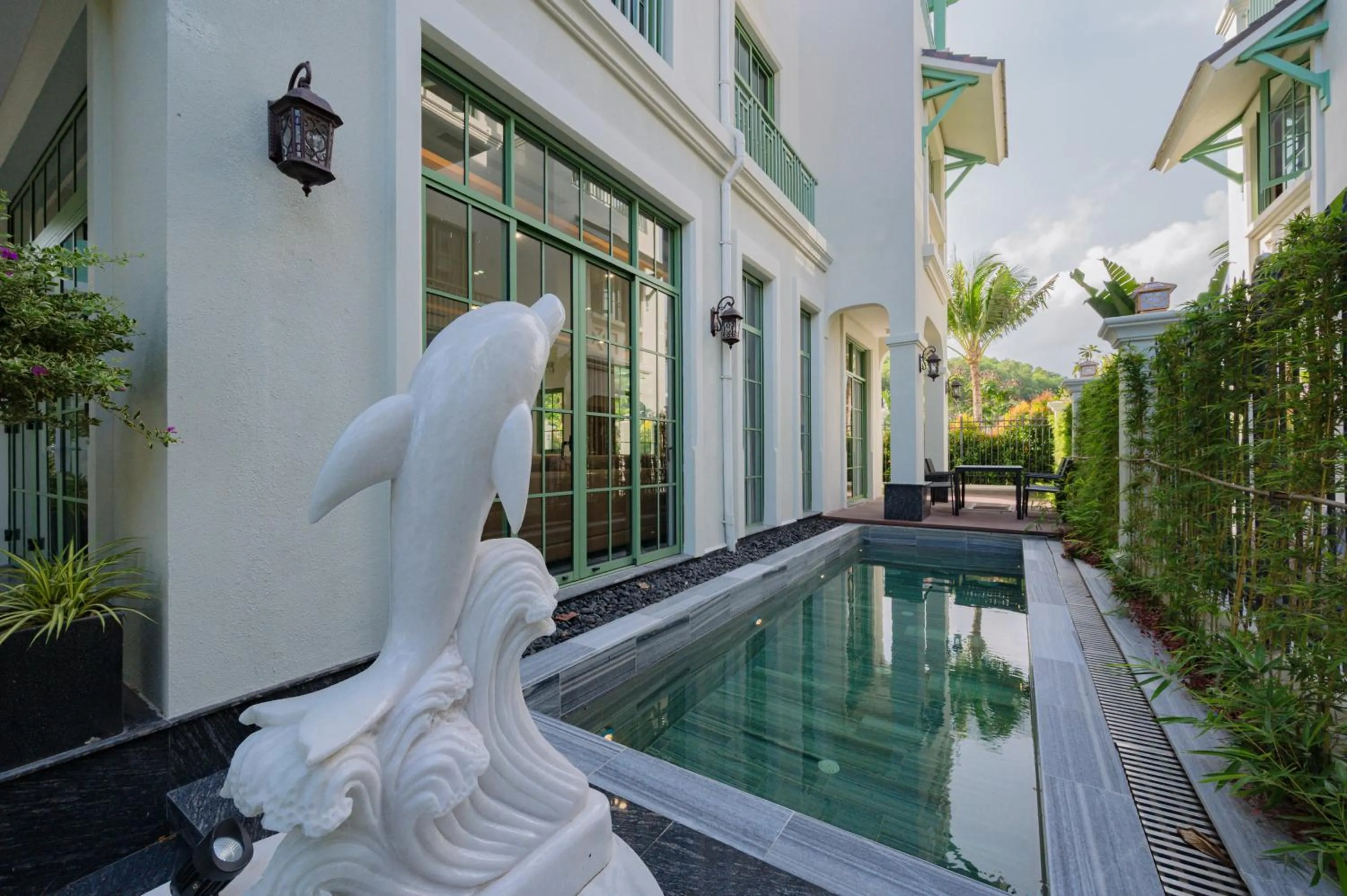 Swimming pool in La isla Apartments & Villas - Sea View & Fireworks Phu Quoc
