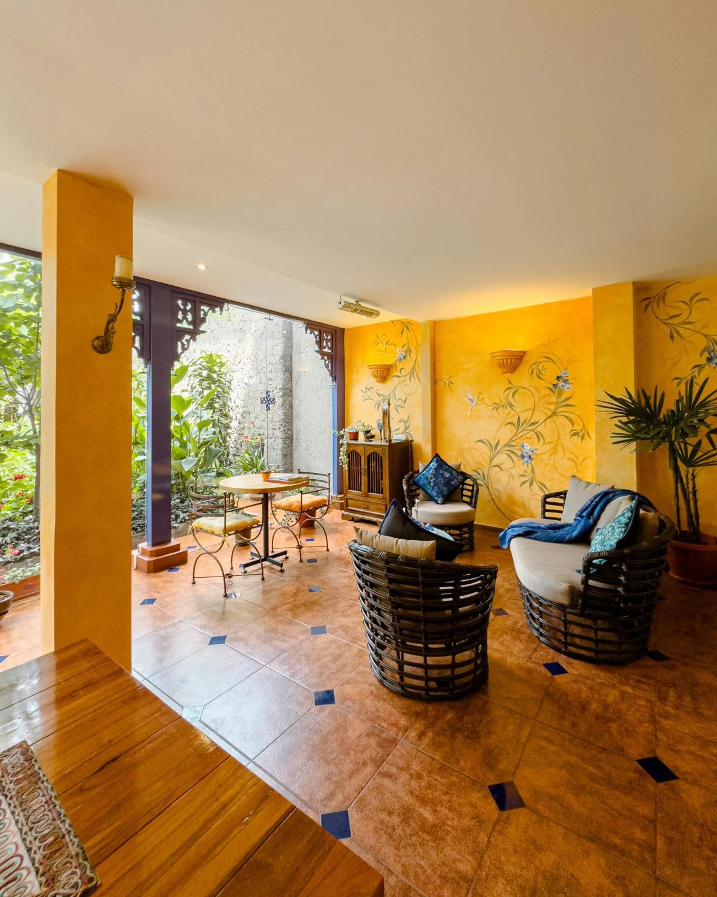 Living room in Hotel Boutique Casa Montalvo Cuenca