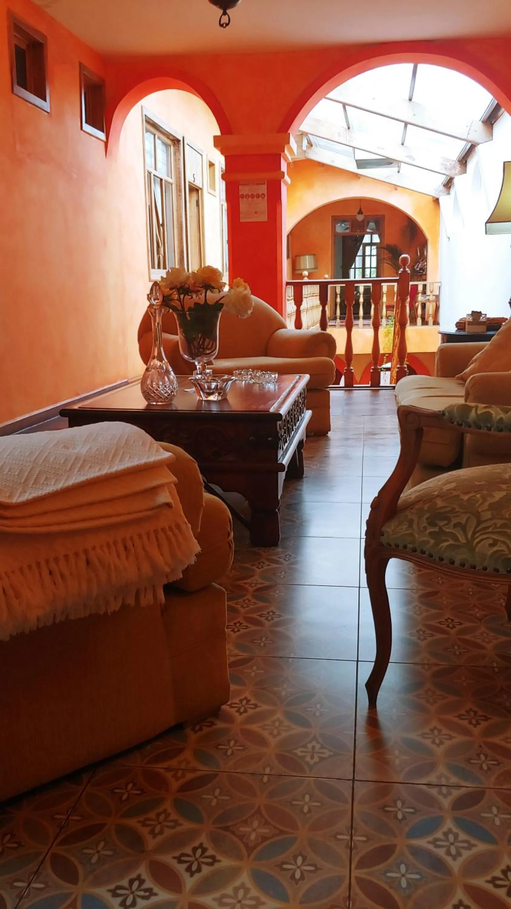 Living room, Bed in Hotel Boutique Casa Montalvo Cuenca