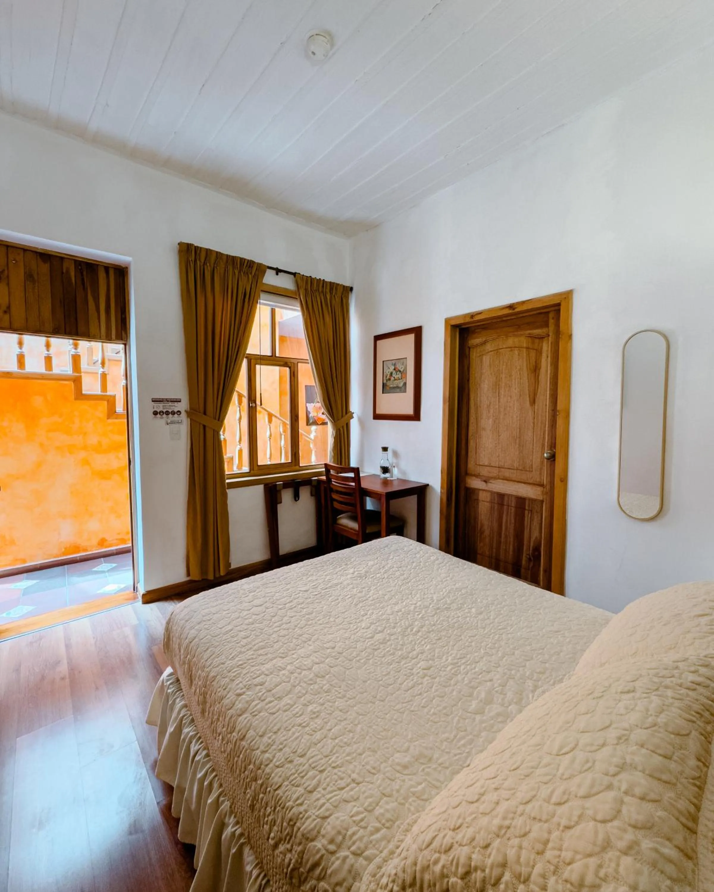 Bed in Hotel Boutique Casa Montalvo Cuenca