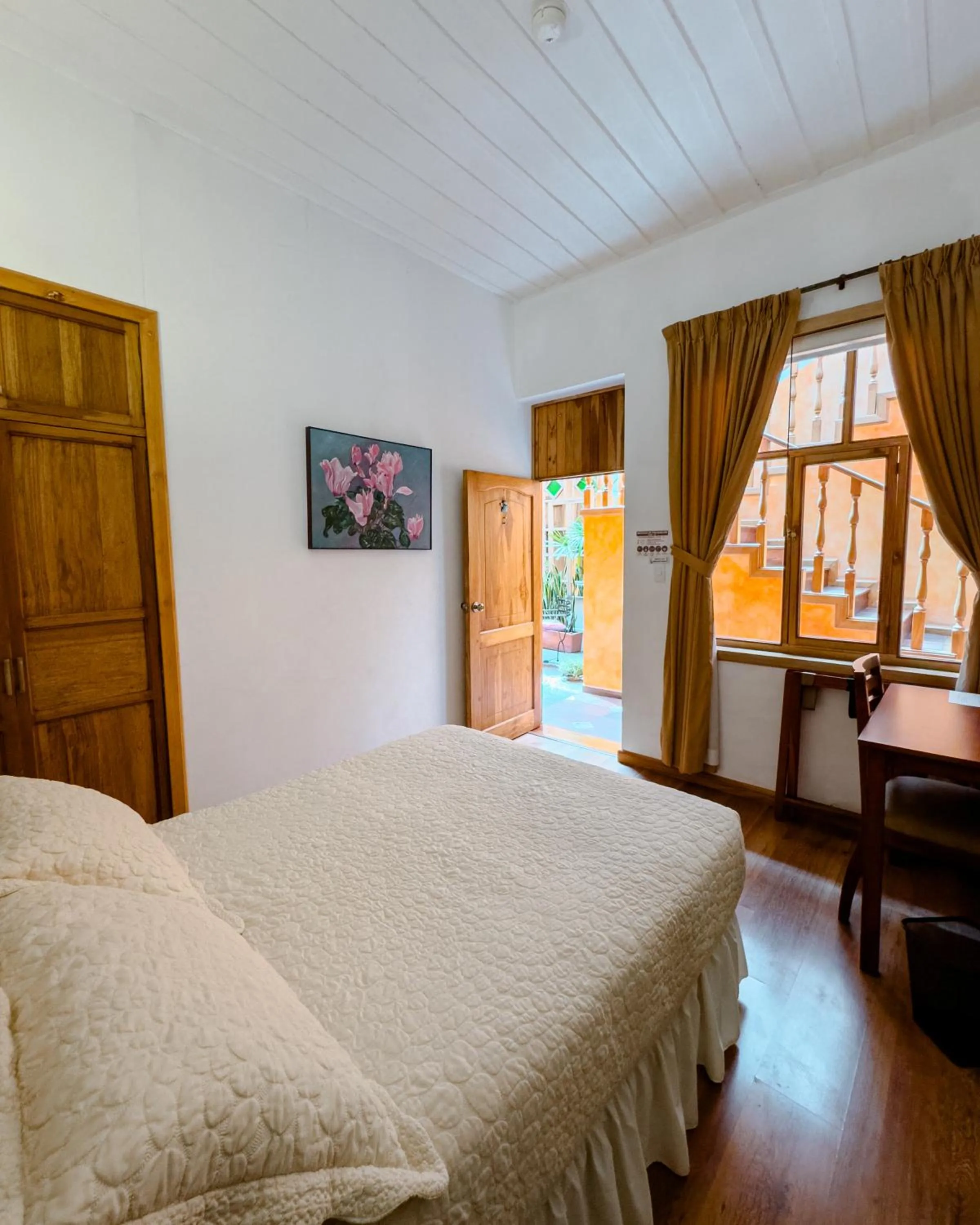 Bed in Hotel Boutique Casa Montalvo Cuenca