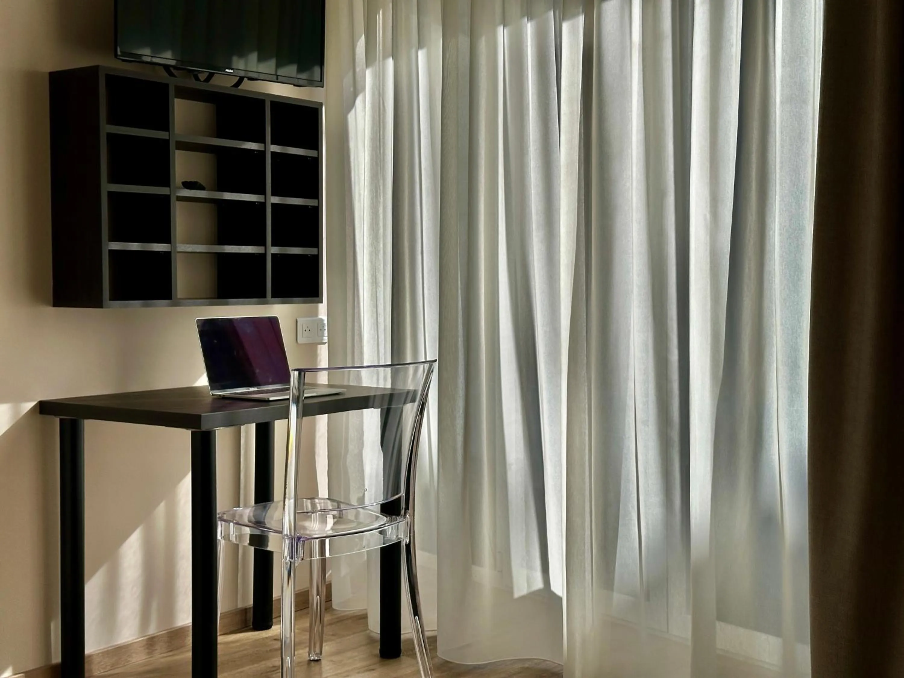 Seating area in Smartappart Niort