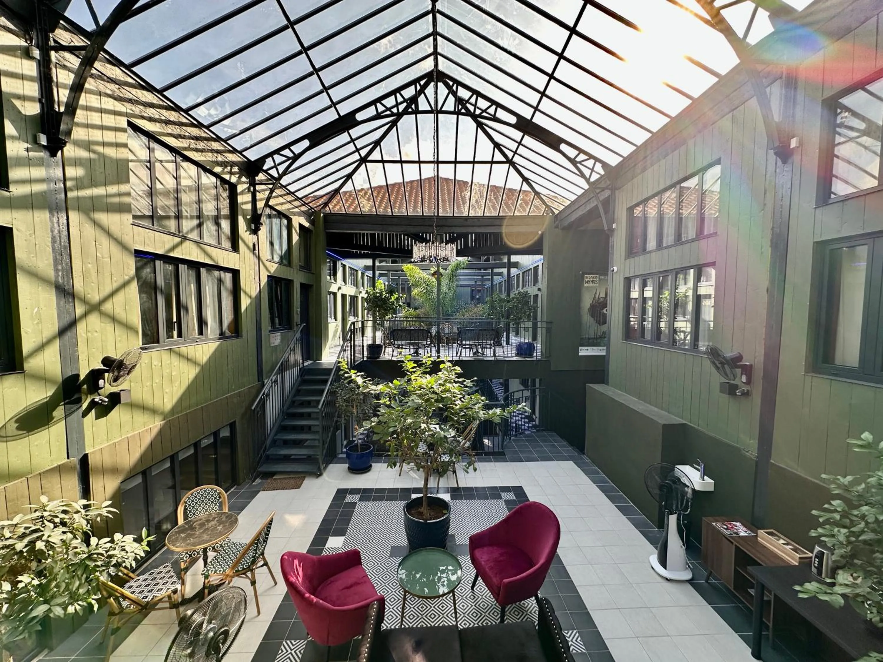 Patio in Smartappart Niort