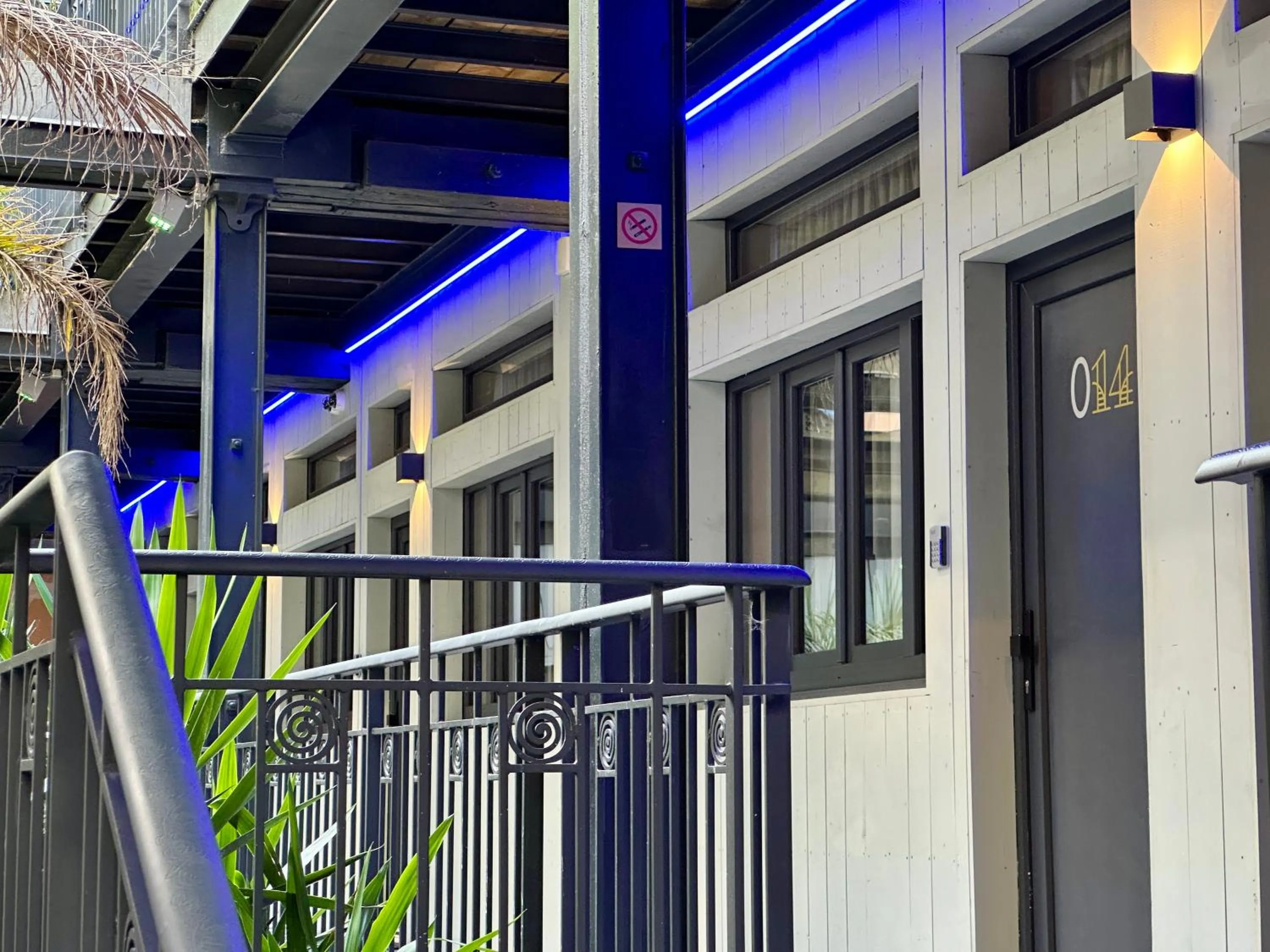 Garden view in Smartappart Niort