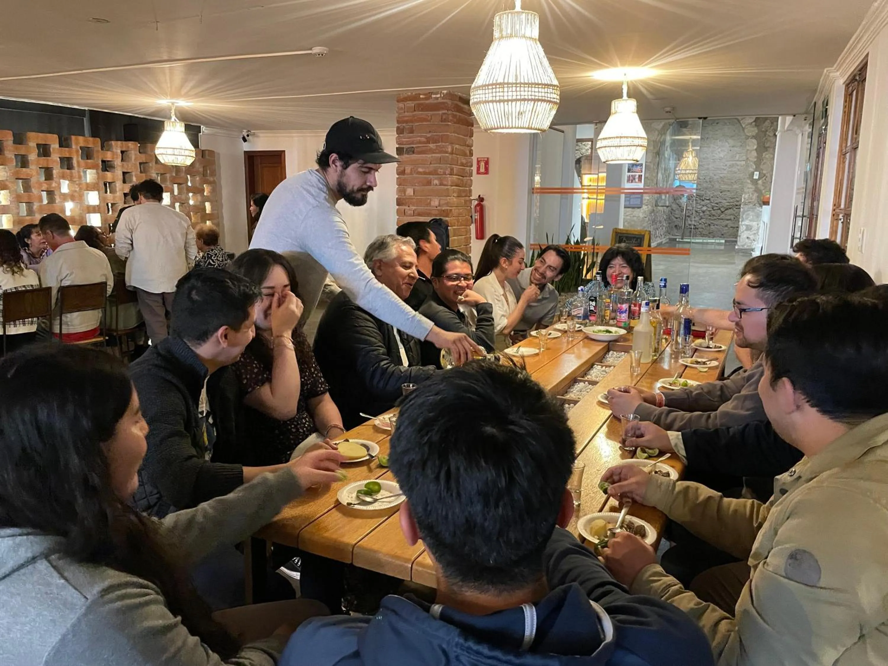 Restaurant/places to eat in Viajero Quito Hostel