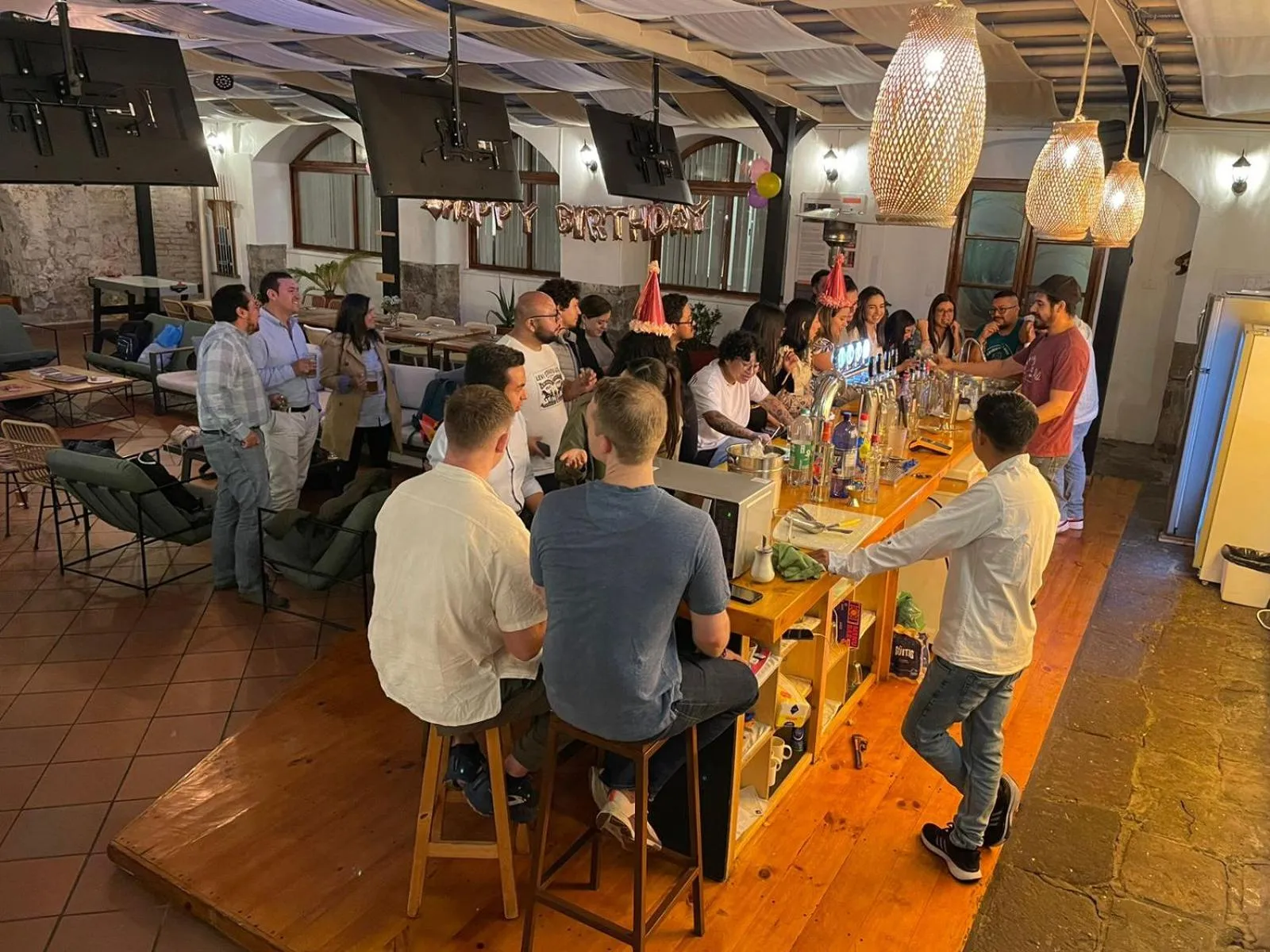 Restaurant/places to eat in Viajero Quito Hostel