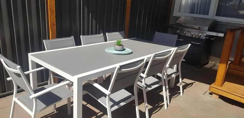 Patio in Echo Beach Tourist Park