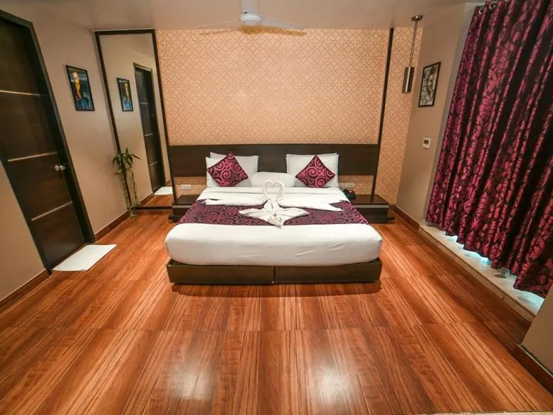 Bed in WoodApple Residency