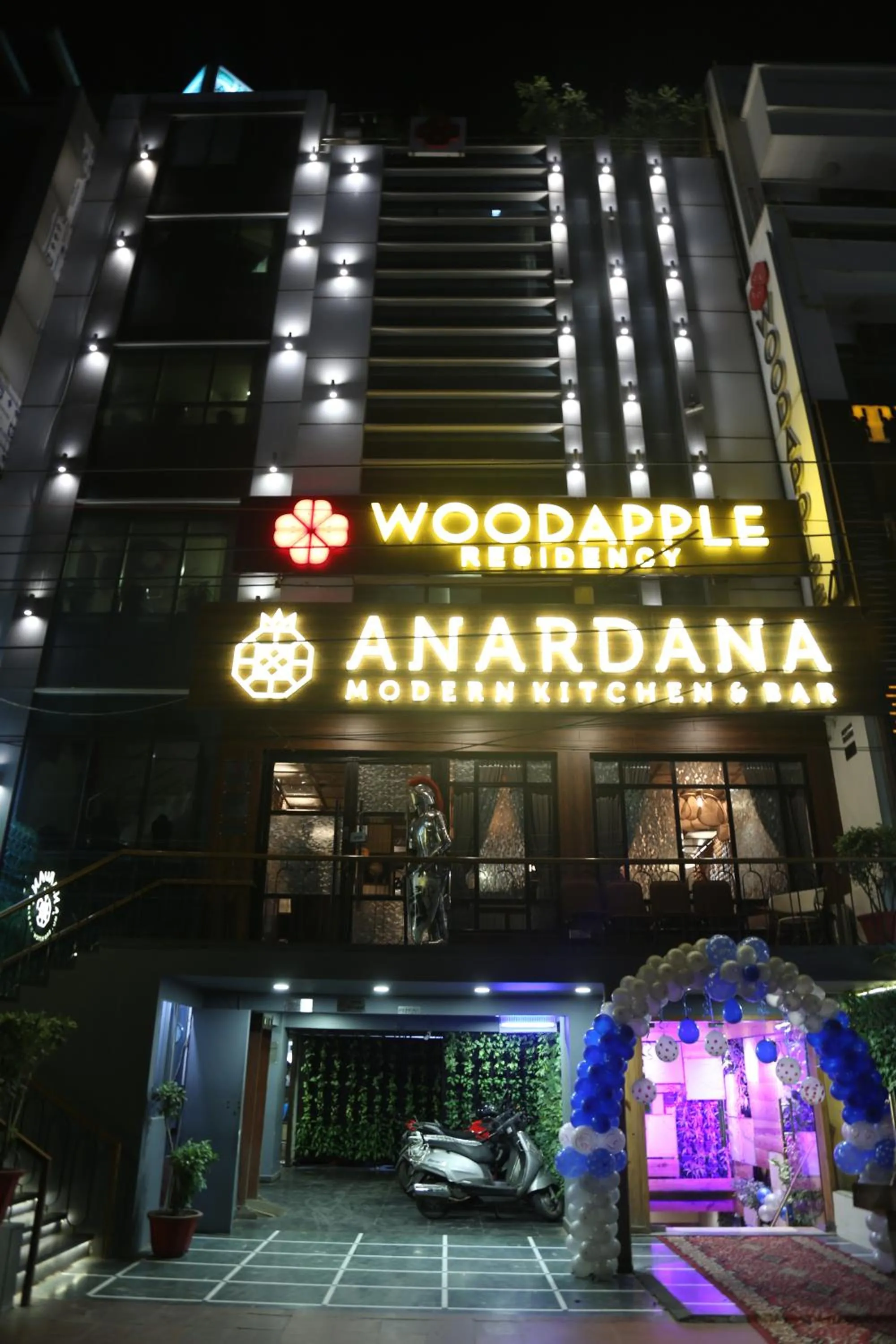 Property building in WoodApple Residency