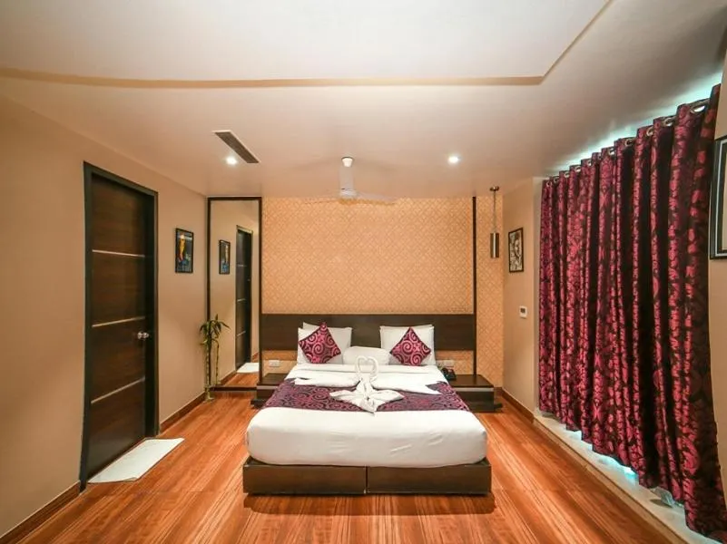 Bed in WoodApple Residency