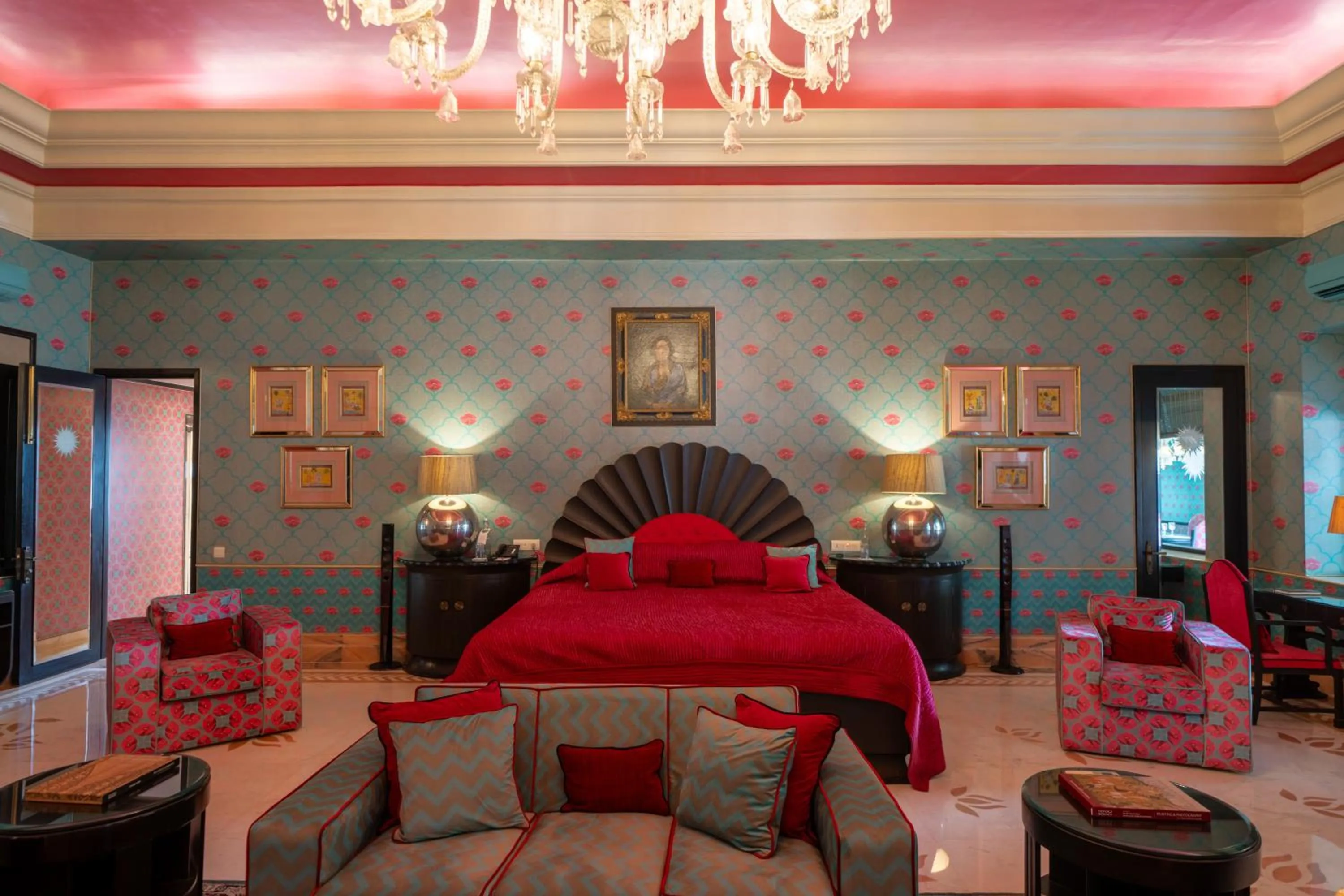 Bedroom in Rajmahal Palace RAAS