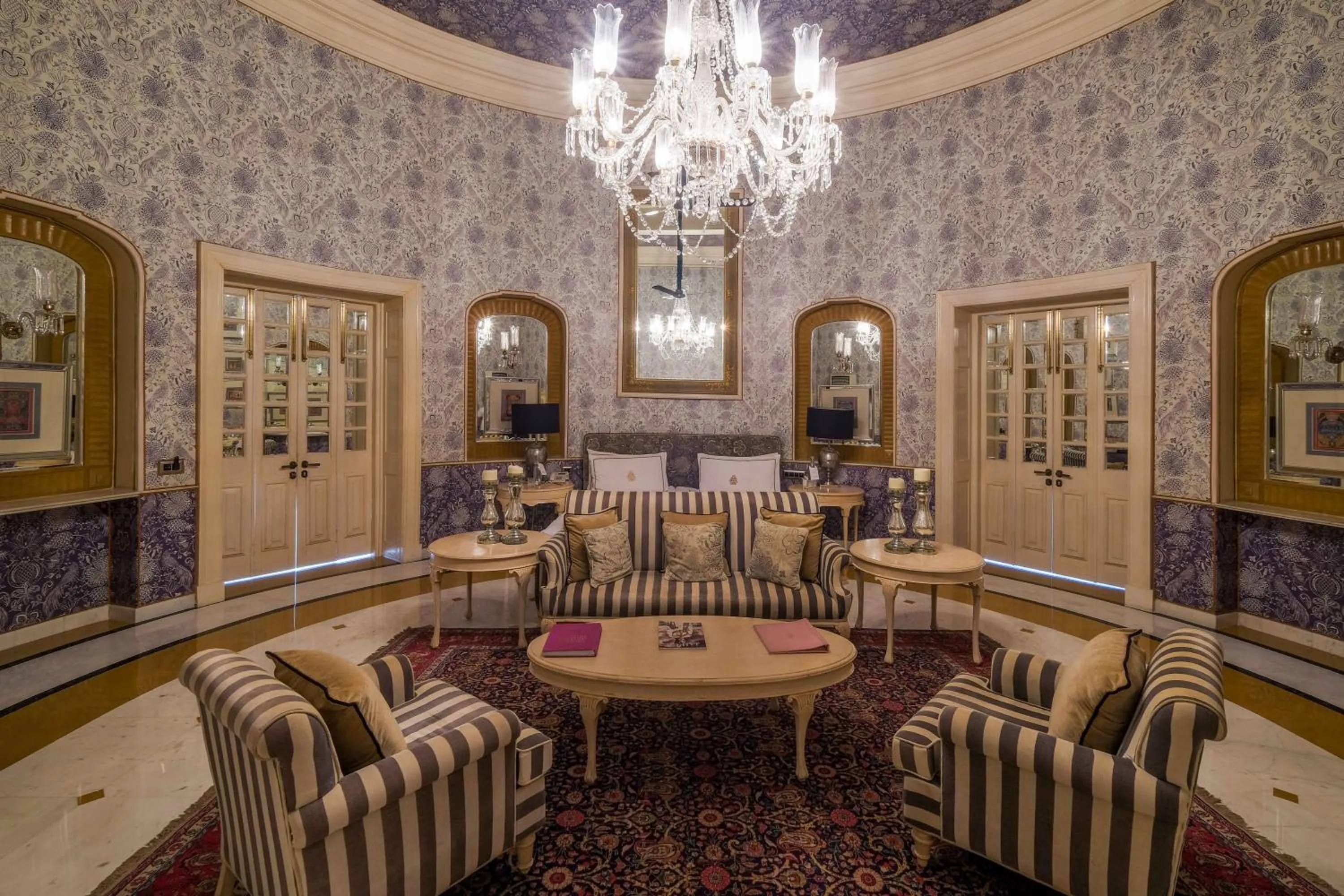 Seating area in Rajmahal Palace RAAS